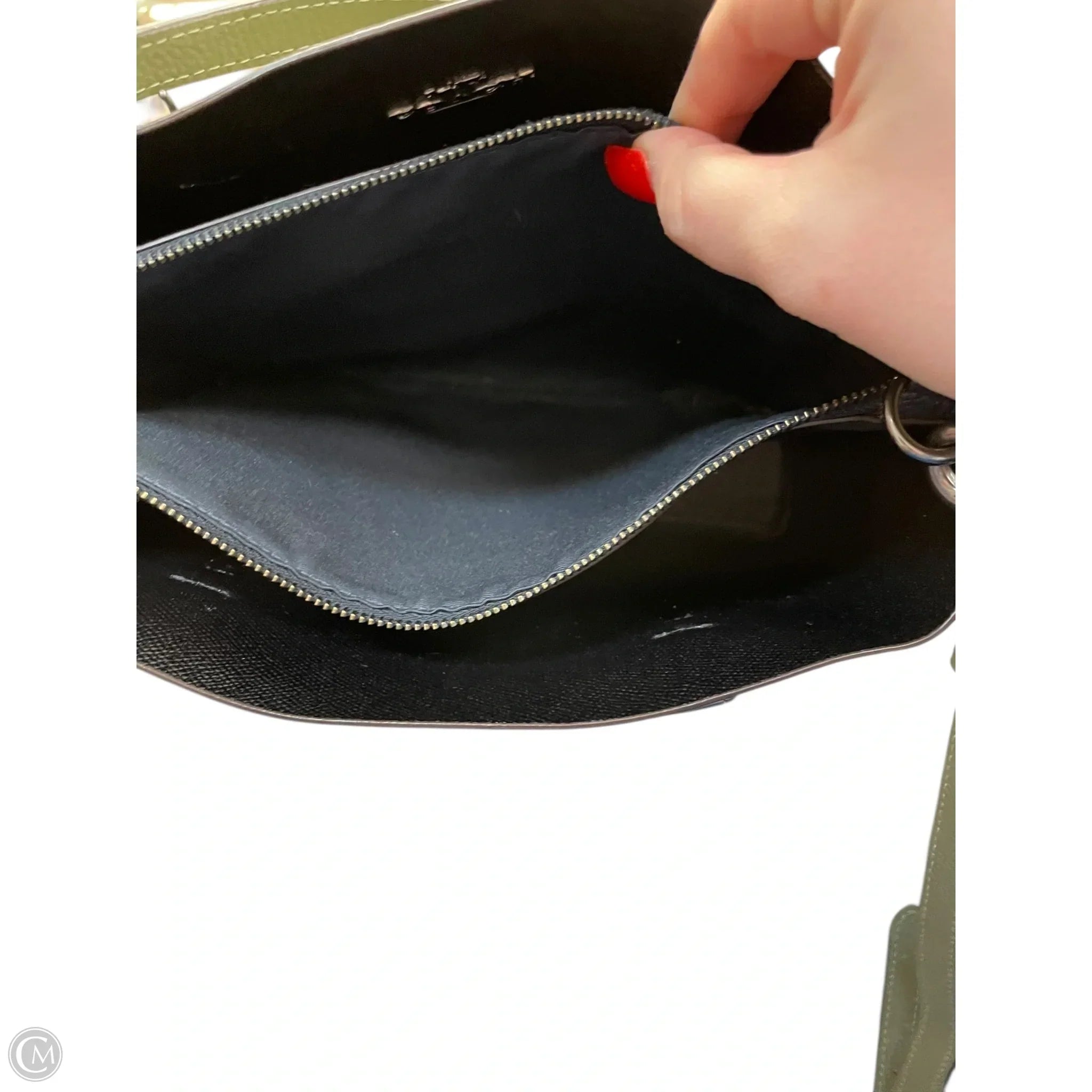 Crossbody Designer By Coach, Size: Small