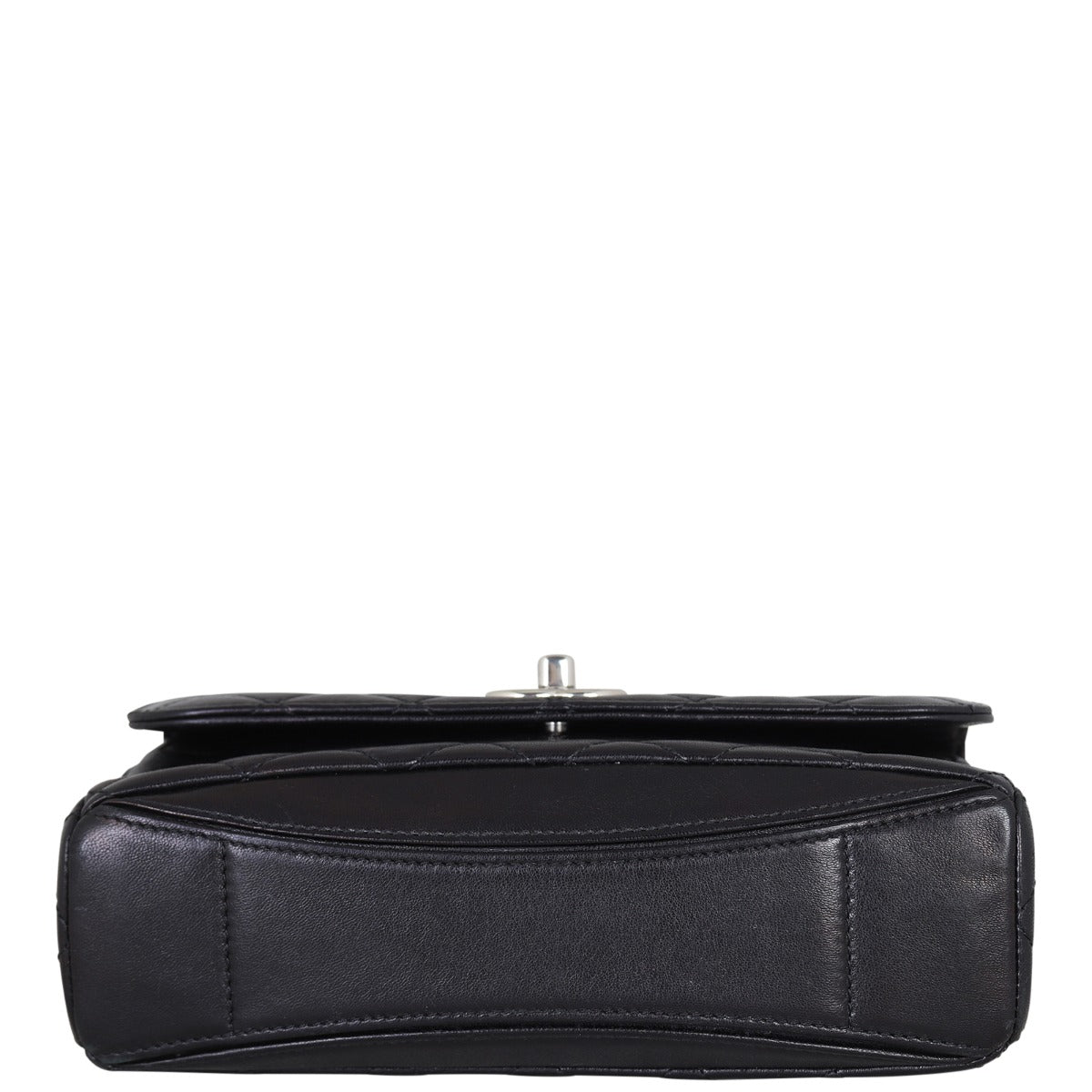 Chanel CC Single Flap Bag | Silver Hardware