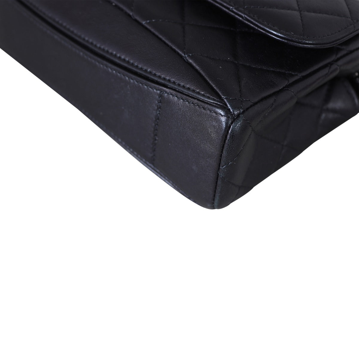 Chanel CC Single Flap Bag | Silver Hardware