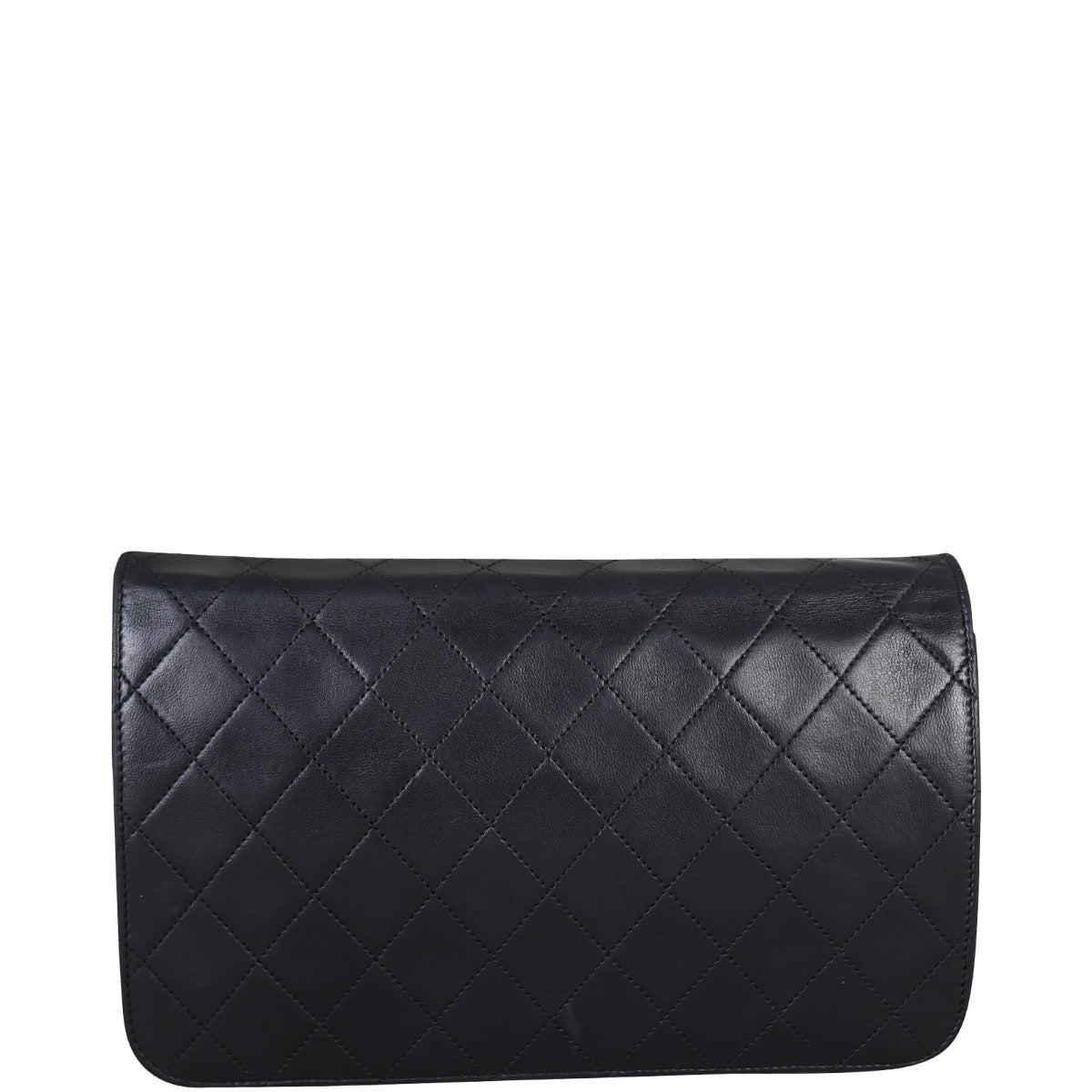 Chanel CC Full Flap Bag Small | Black Lambskin