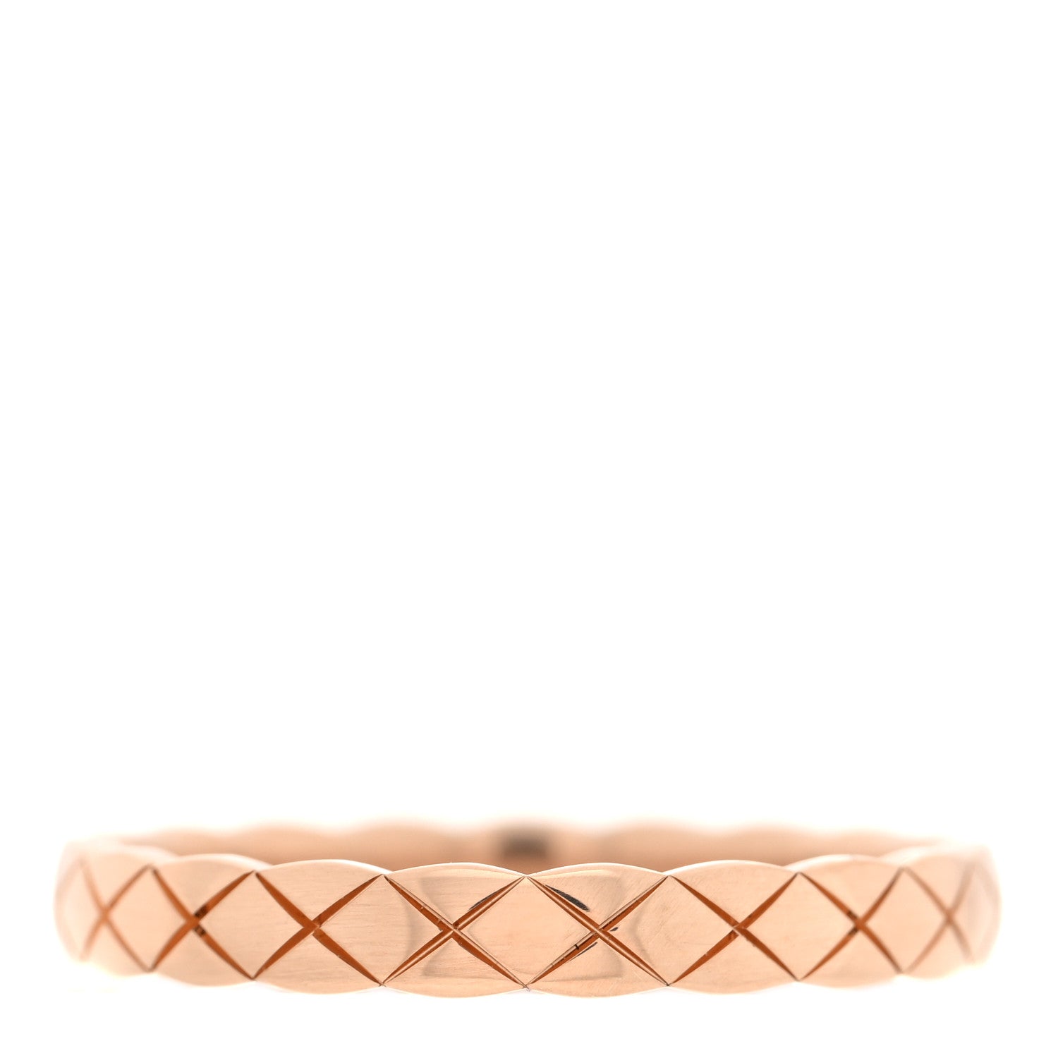 18K Beige Gold Mini Coco Crush Ring 63 10.25