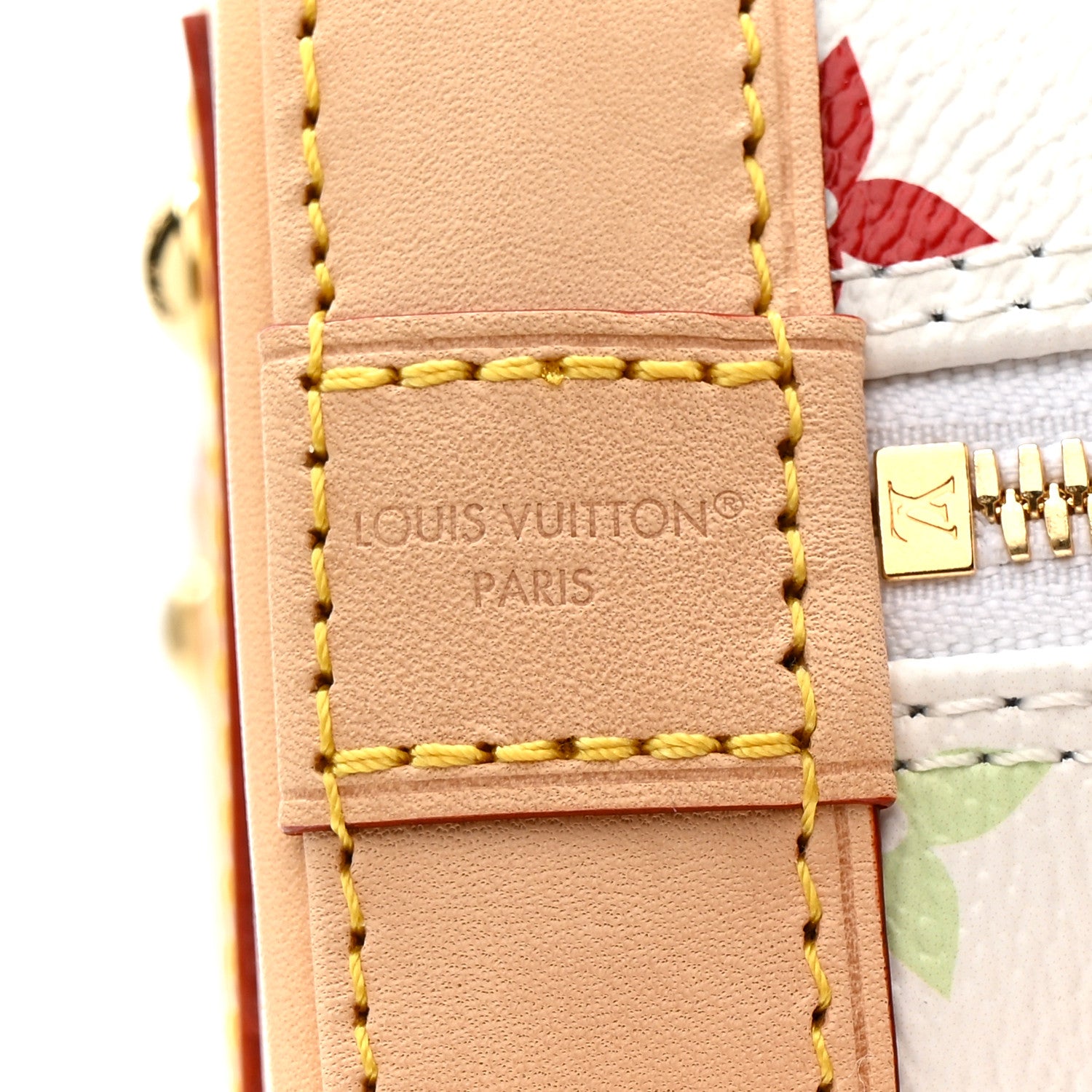 LV x TM Monogram Multicolor Alma BB White