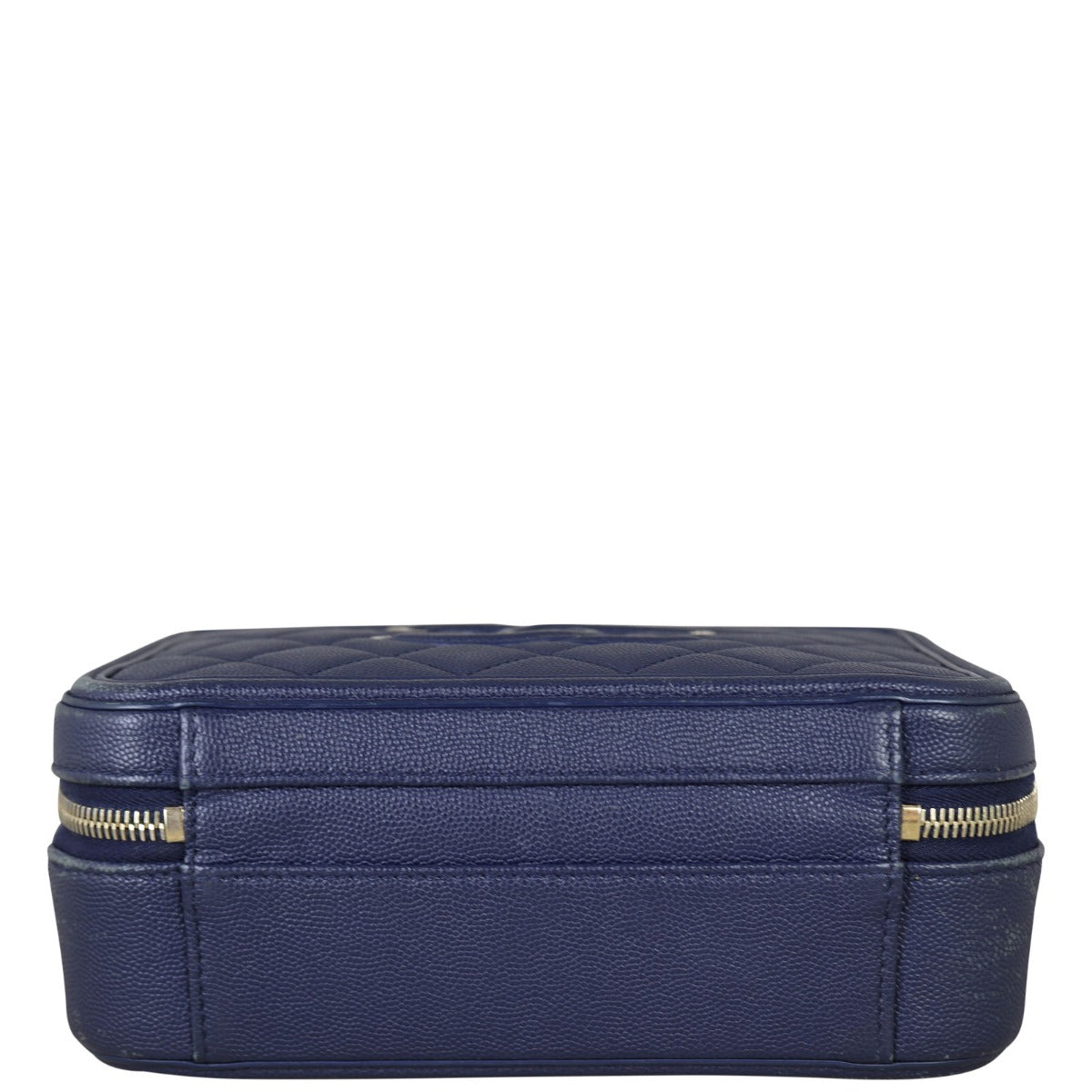 Chanel CC Filigree Vanity Medium | Navy Blue