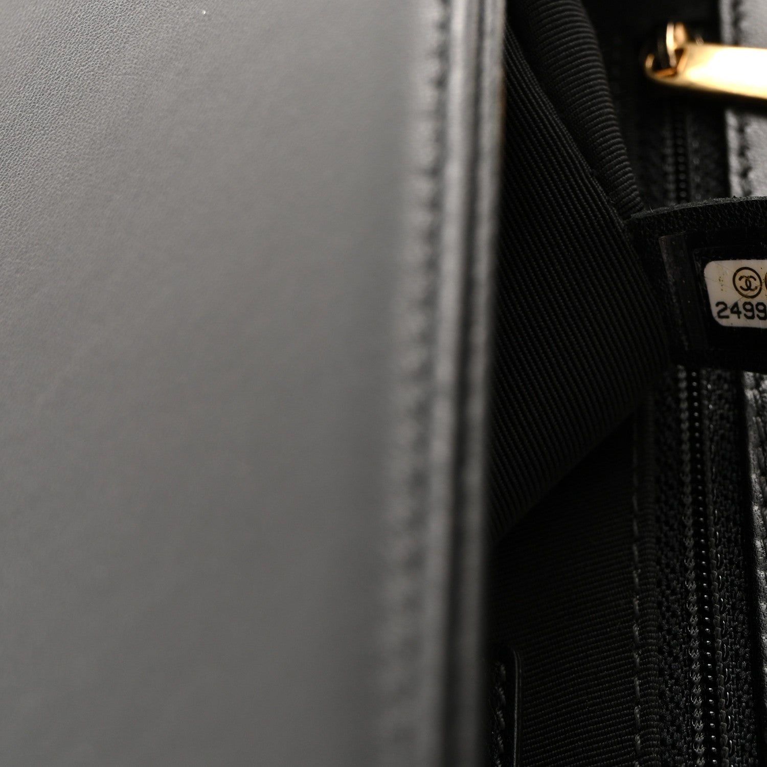 Lambskin Quilted New Medium Boy Flap Black