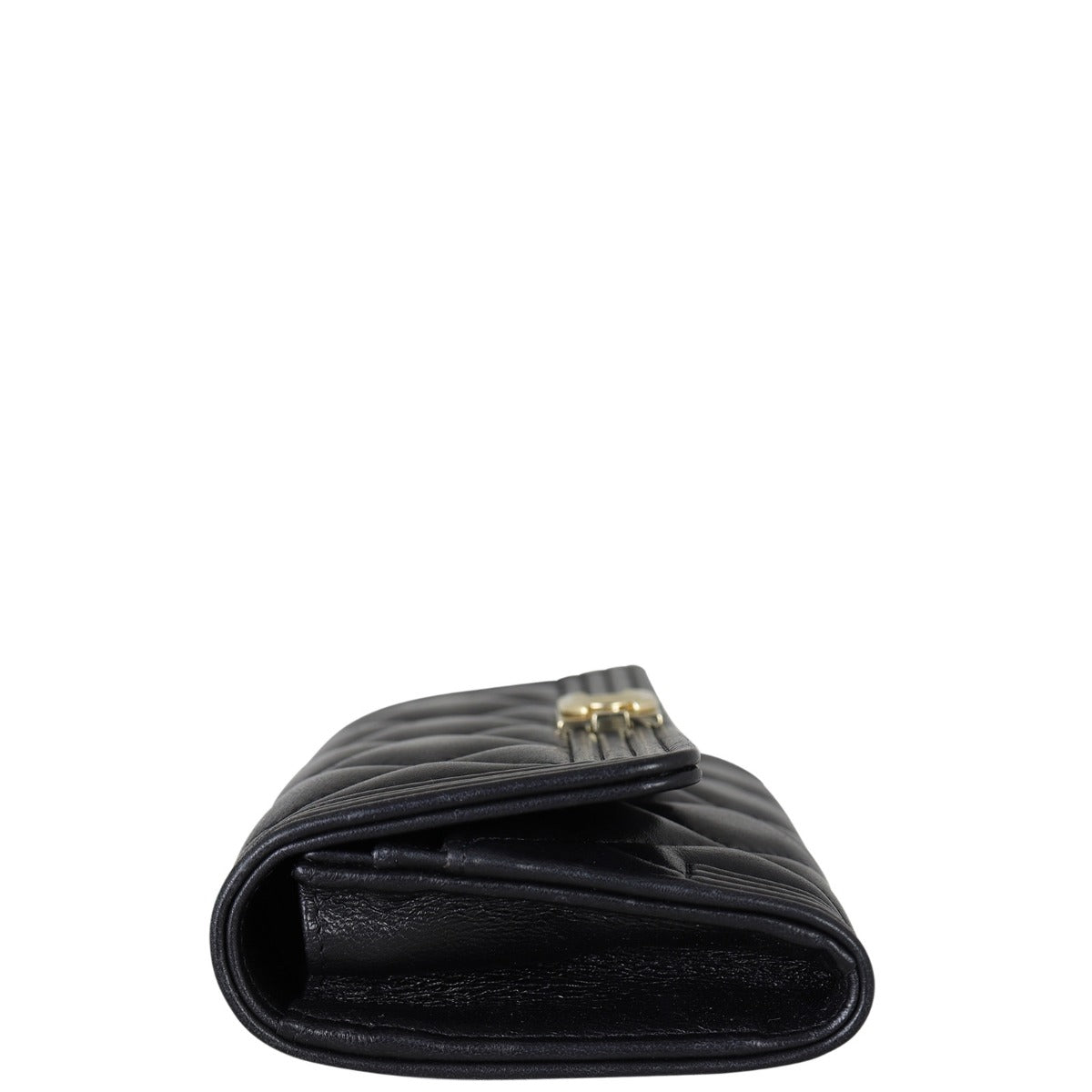 Chanel Boy Compact Wallet | Black