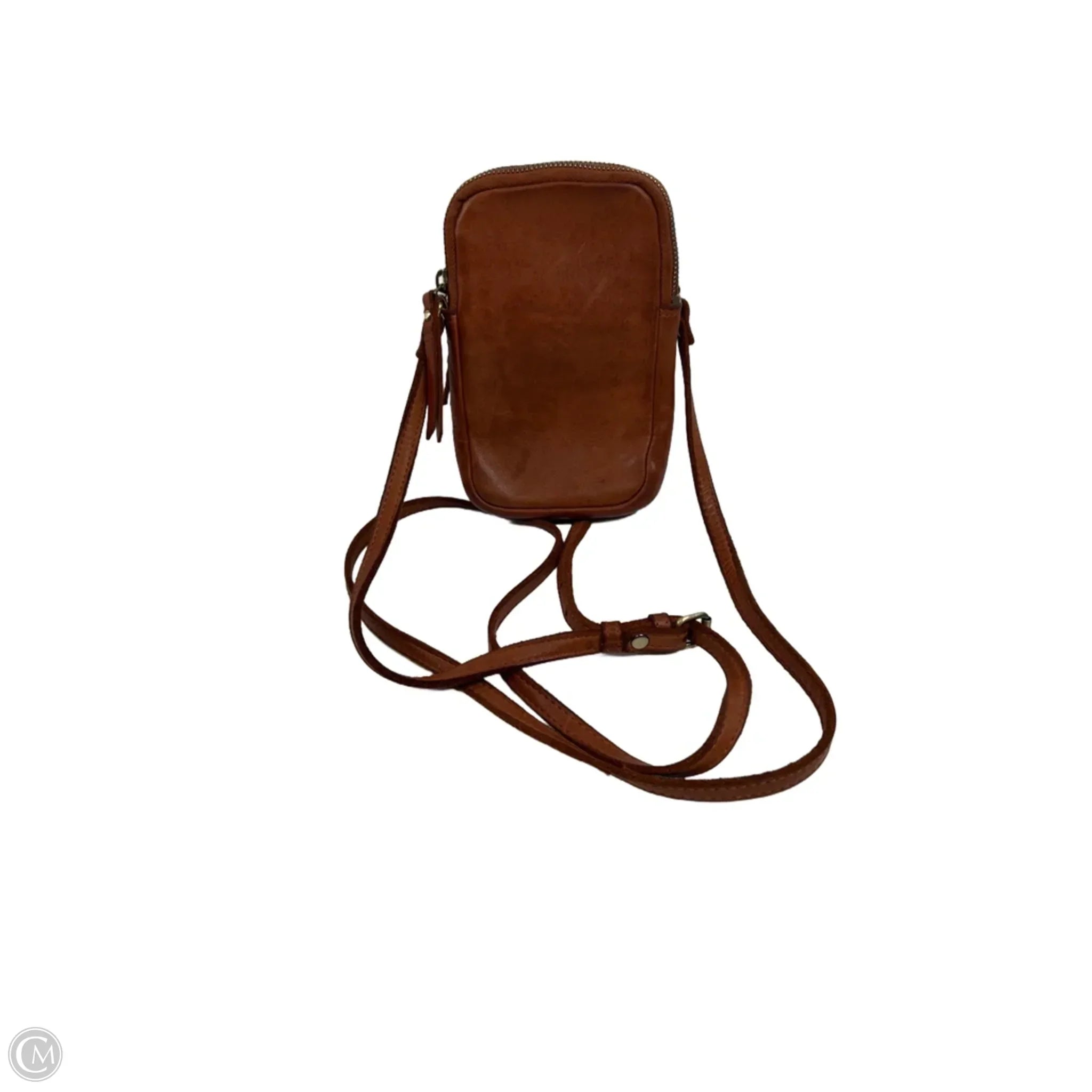 Crossbody Leather By Clothes Mentor, Size: Small