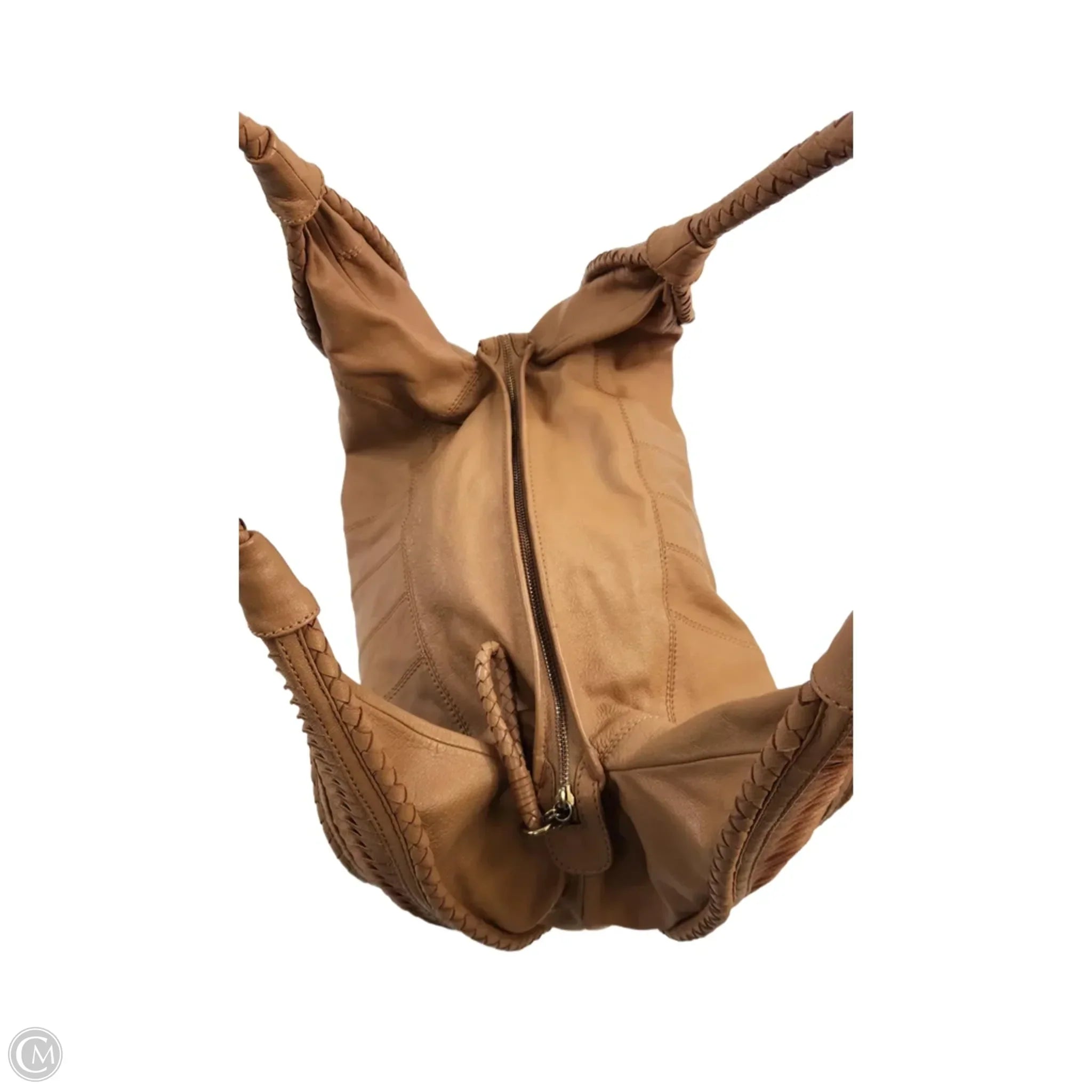 Handbag Leather By Clothes Mentor, Size: Large