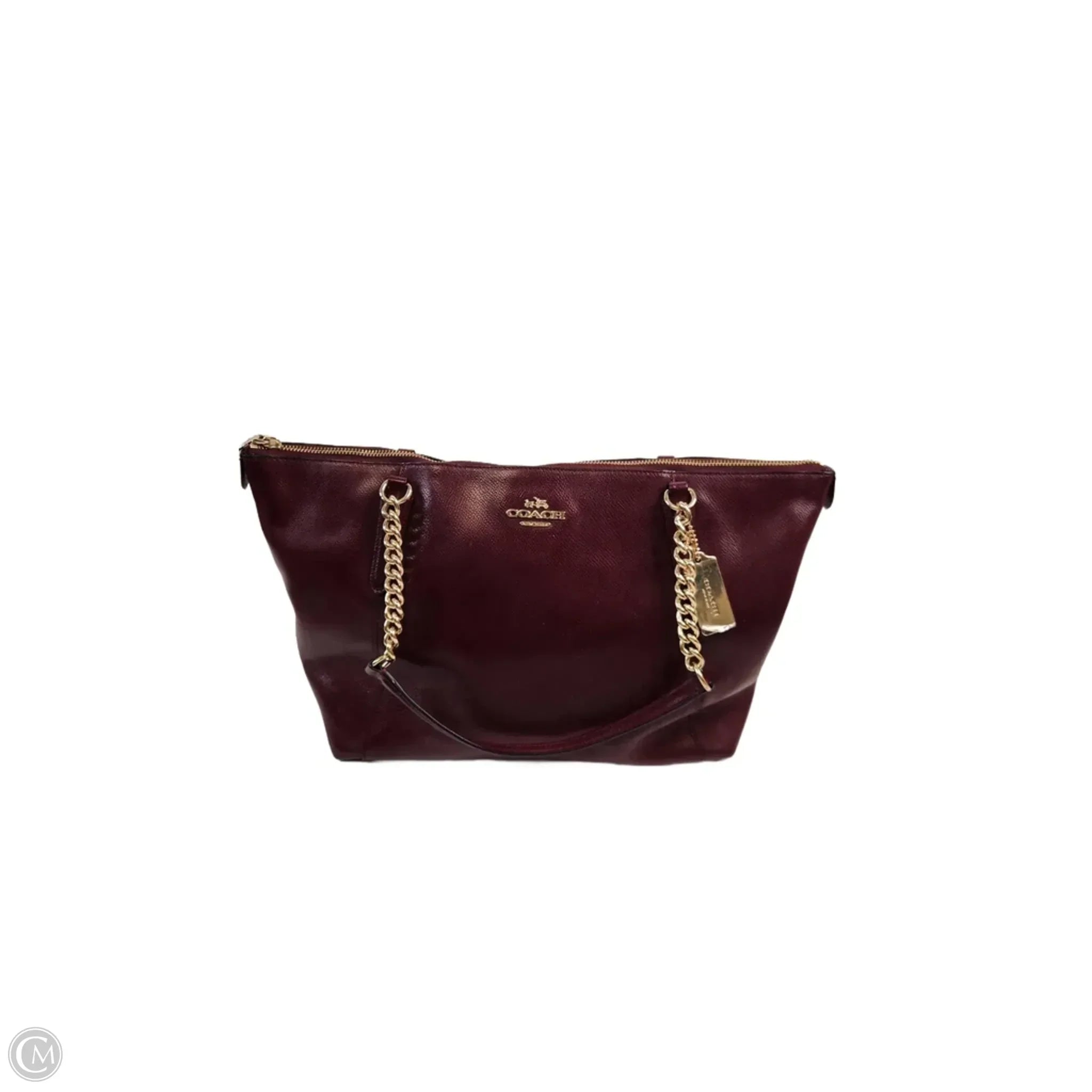 Tote Designer By Coach, Size: Large