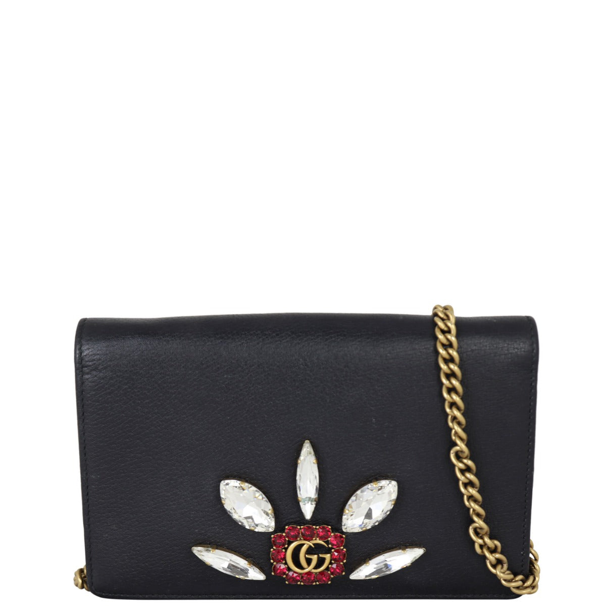Gucci Embellished Wallet on Chain