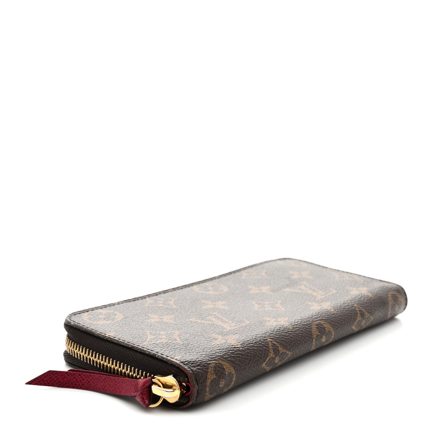 Monogram Clemence Wallet Fuchsia