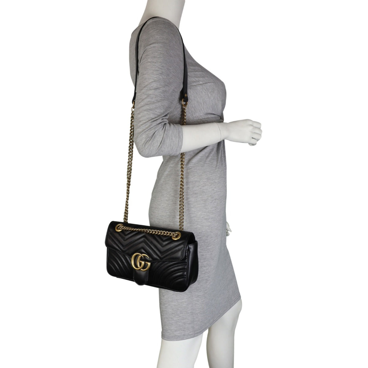 Gucci GG Marmont Matelasse Small Shoulder Bag