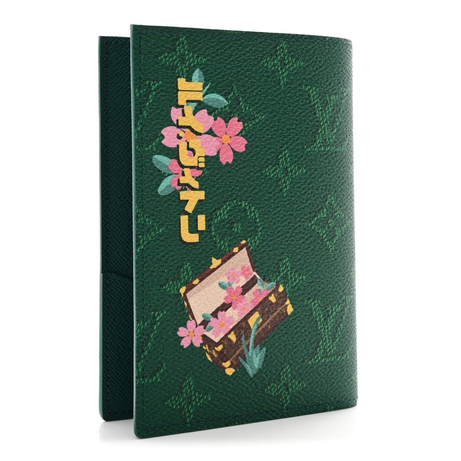 Monogram Paris Tokyo Pocket Organizer Green