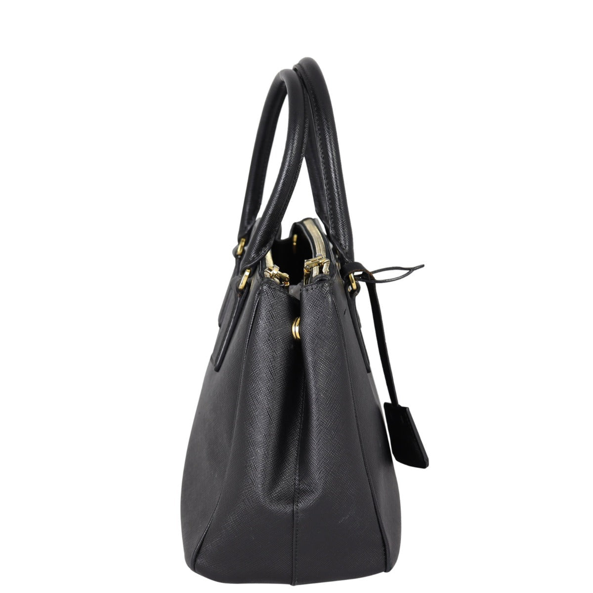Prada Saffiano Lux Galleria Double Zip Tote Small