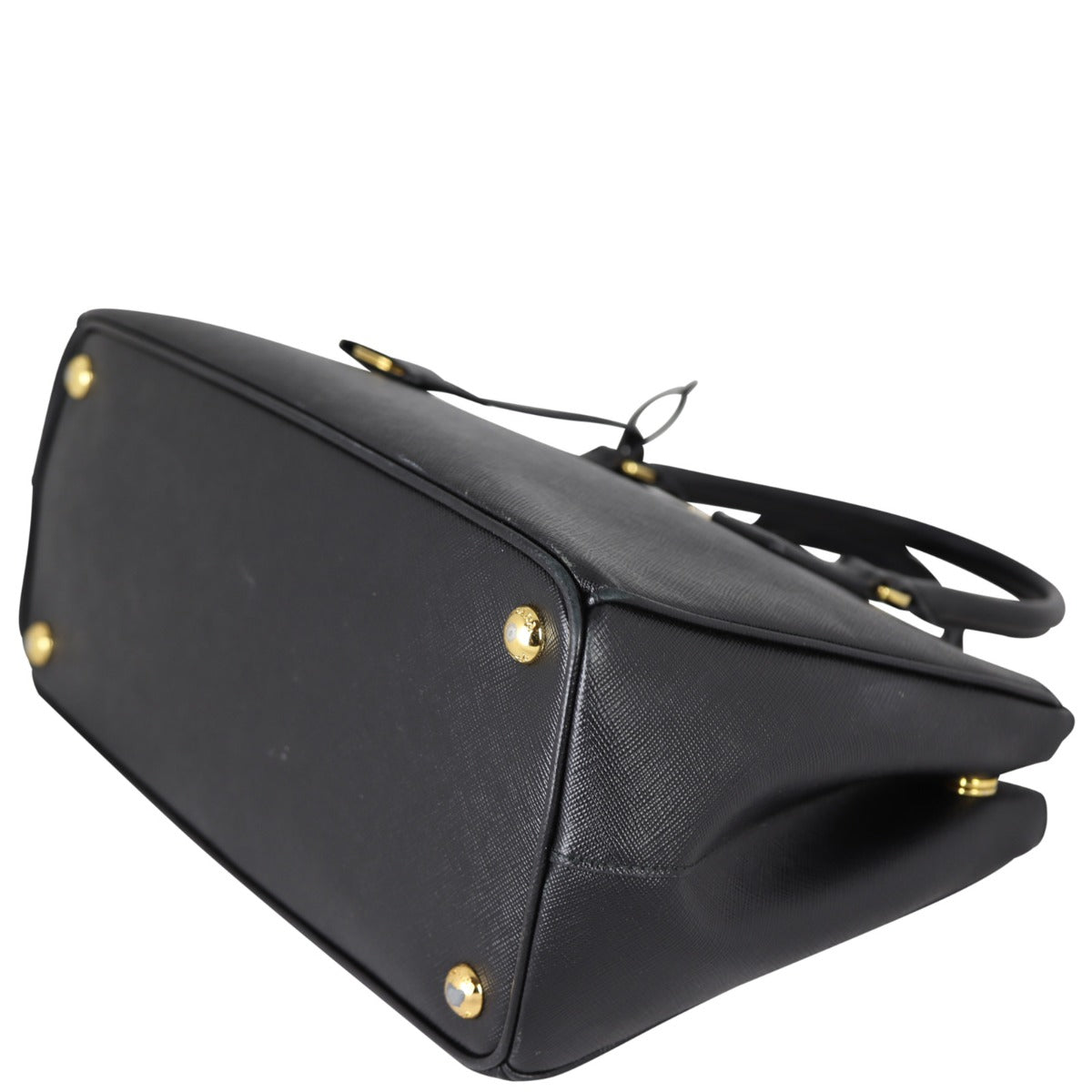 Prada Saffiano Lux Galleria Double Zip Tote Small