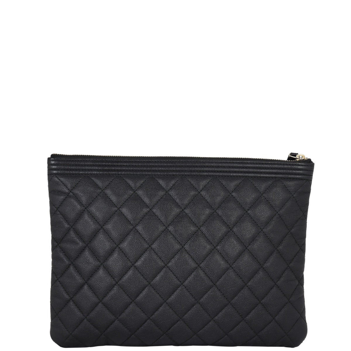 Chanel Boy O-Case | Black Diamond