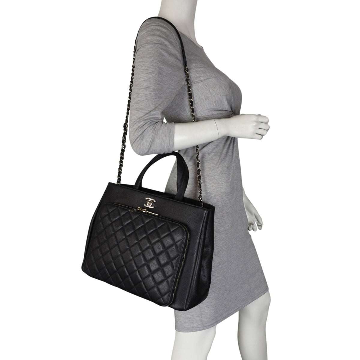Chanel Business Affinity Shopping Tote Large
