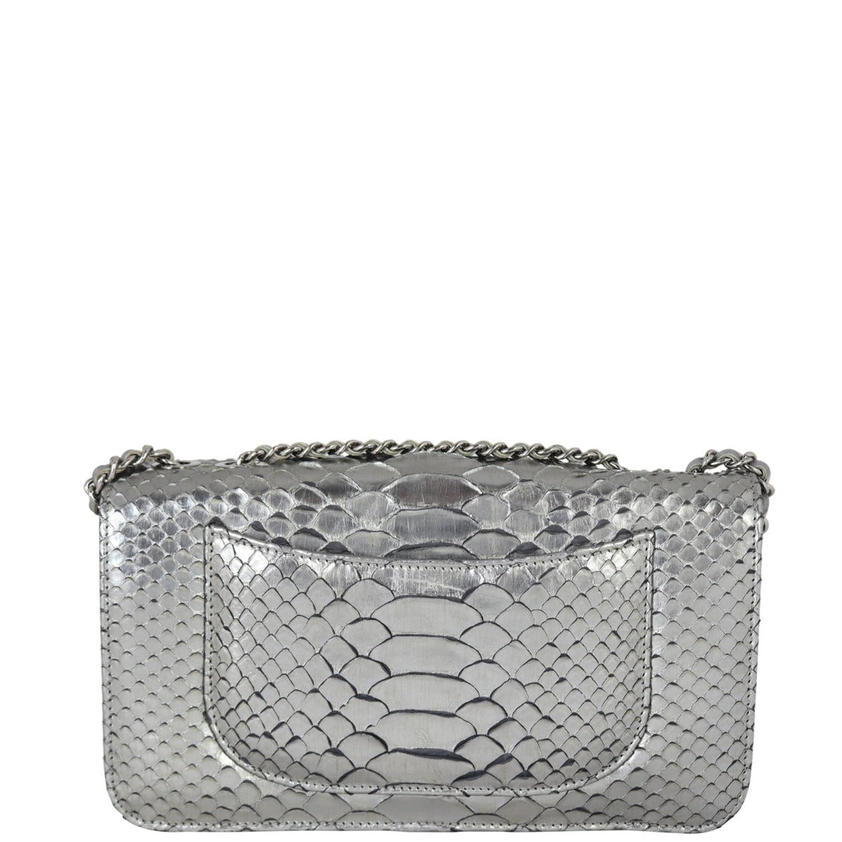 Chanel Python Clutch on Chain