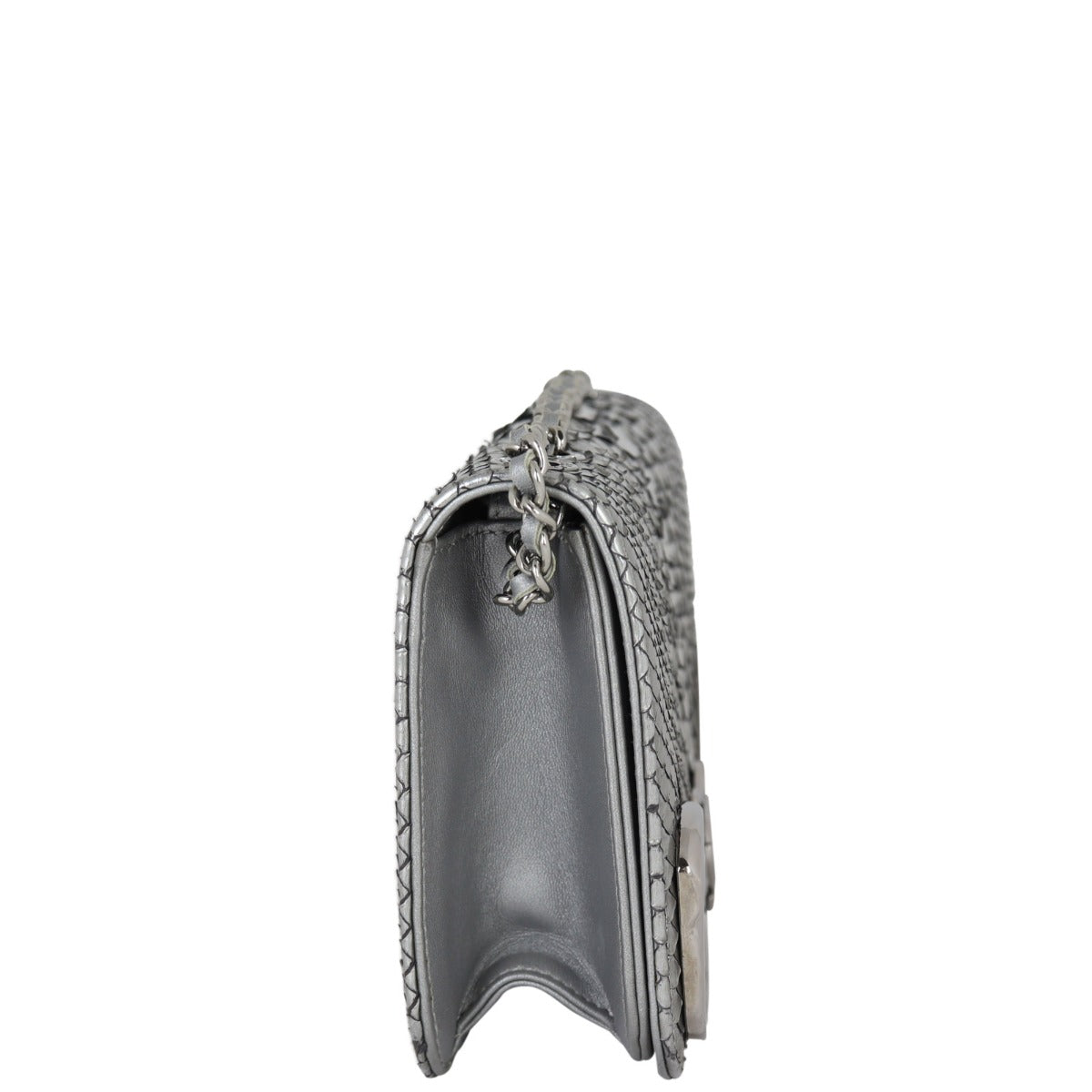 Chanel Python Clutch on Chain