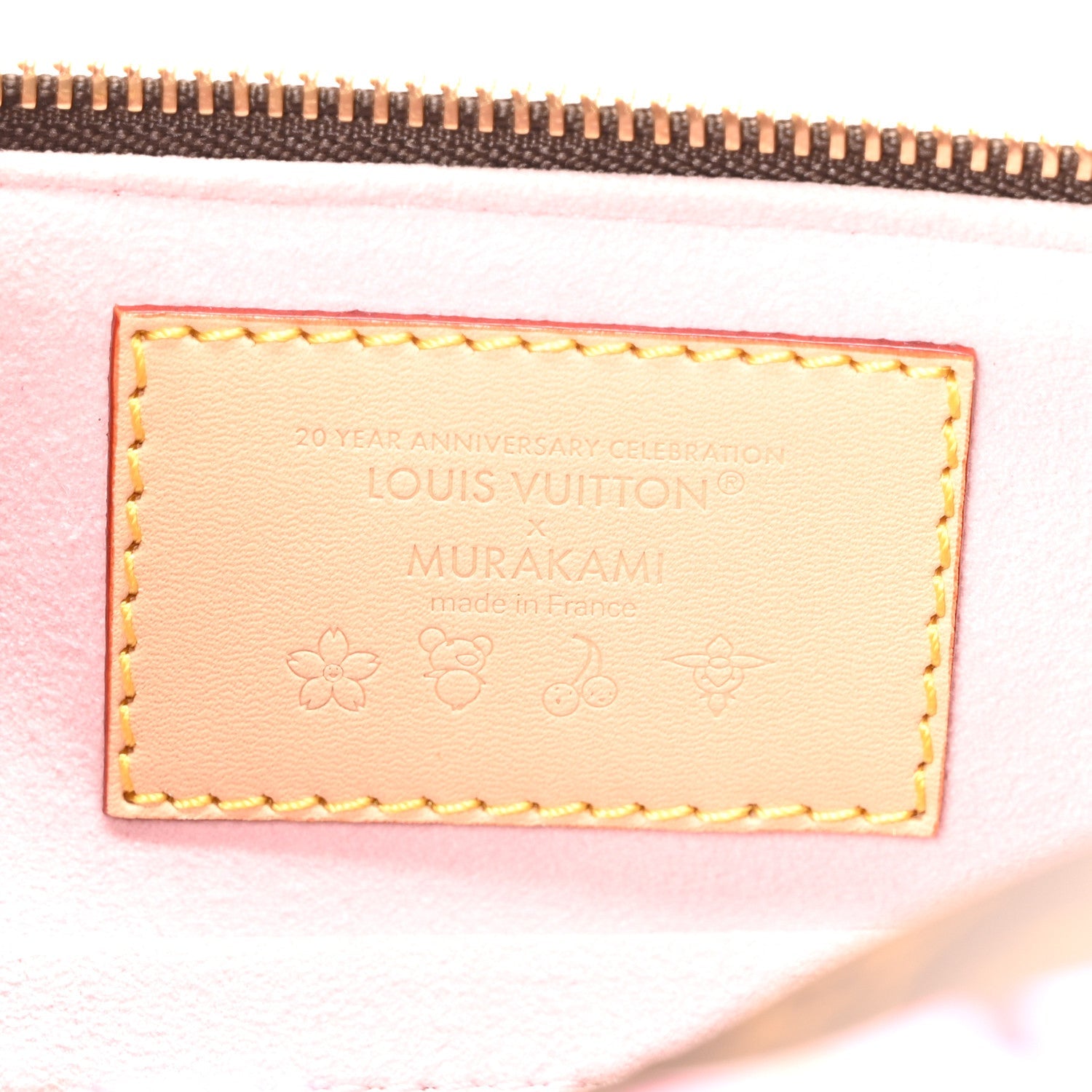 LV X TM Monogram Cherry Blossom Papillon Sakura Brown
