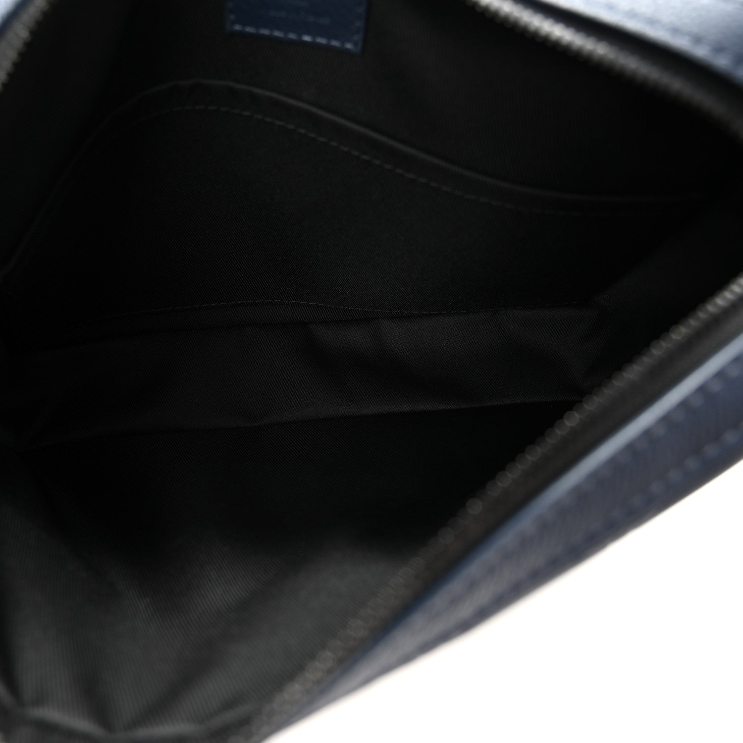Calfskin Monogram Shadow Trio Messenger Navy