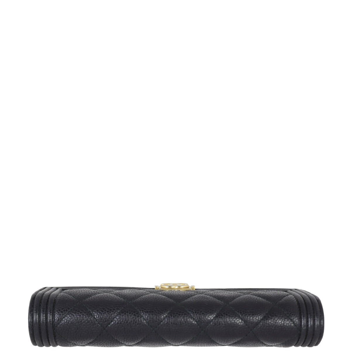 Chanel Boy Long Flap Wallet | Black Diamond