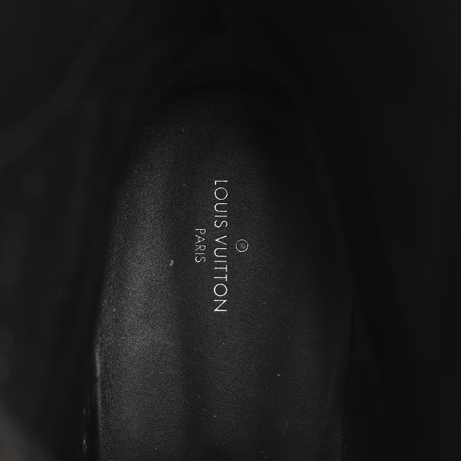 Suede Calfskin Monogram Laureate Platform Desert Boots 41 Black