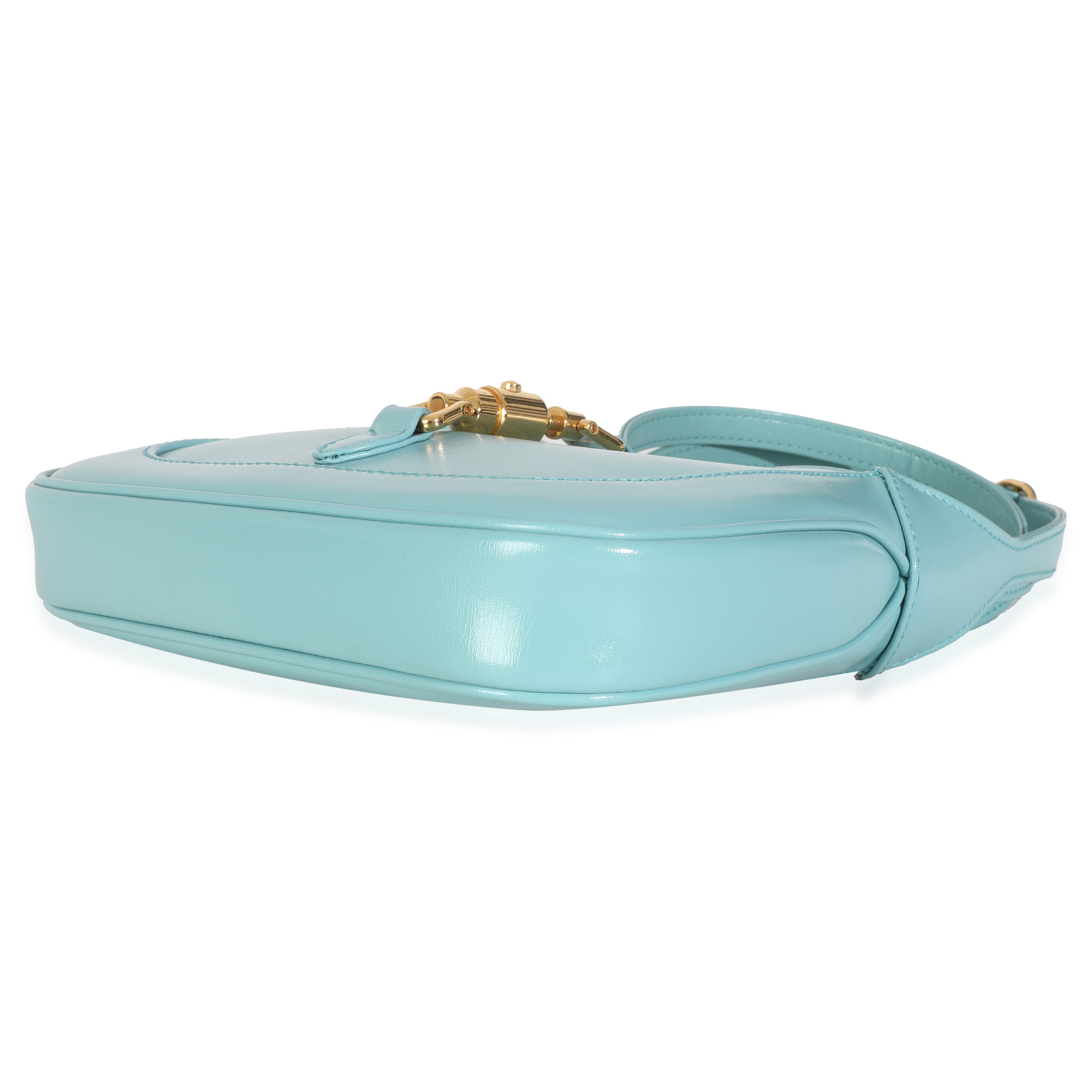 Dusty Azure Boarded Dyana Lux Calfskin Mini Jackie 1961 Hobo