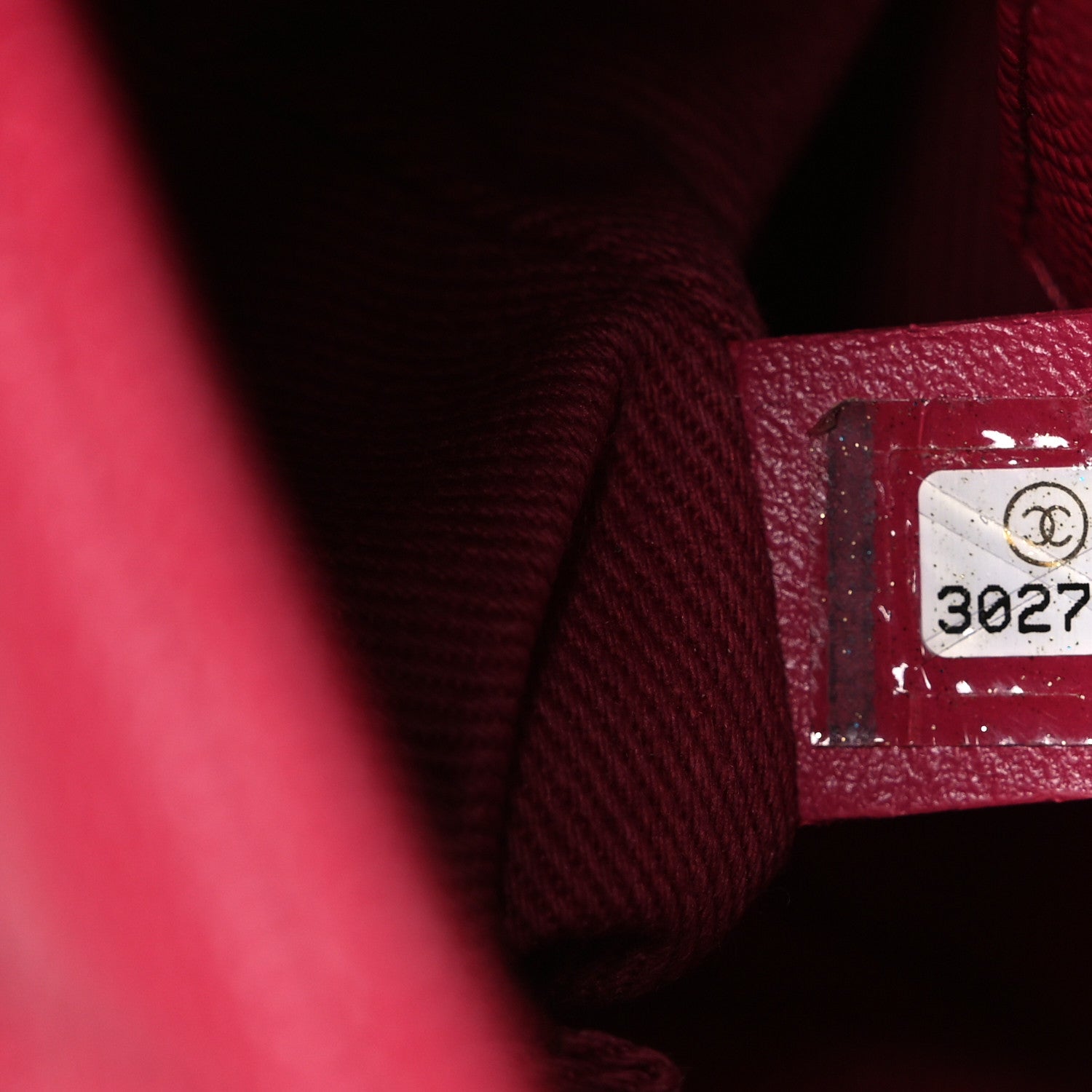 Caviar Quilted Small Coco Handle Flap Dark Pink