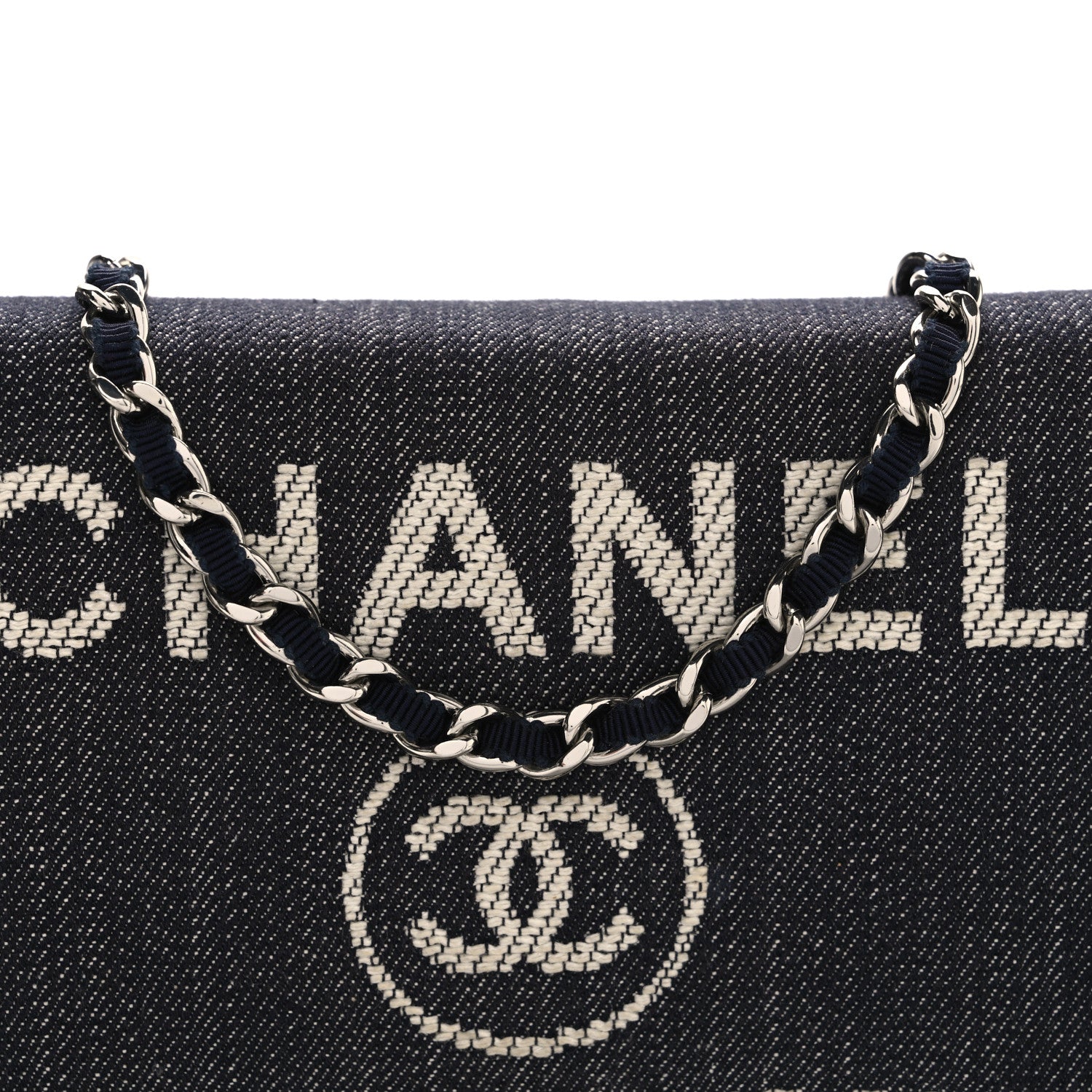 Canvas Deauville Wallet On Chain WOC Dark Blue