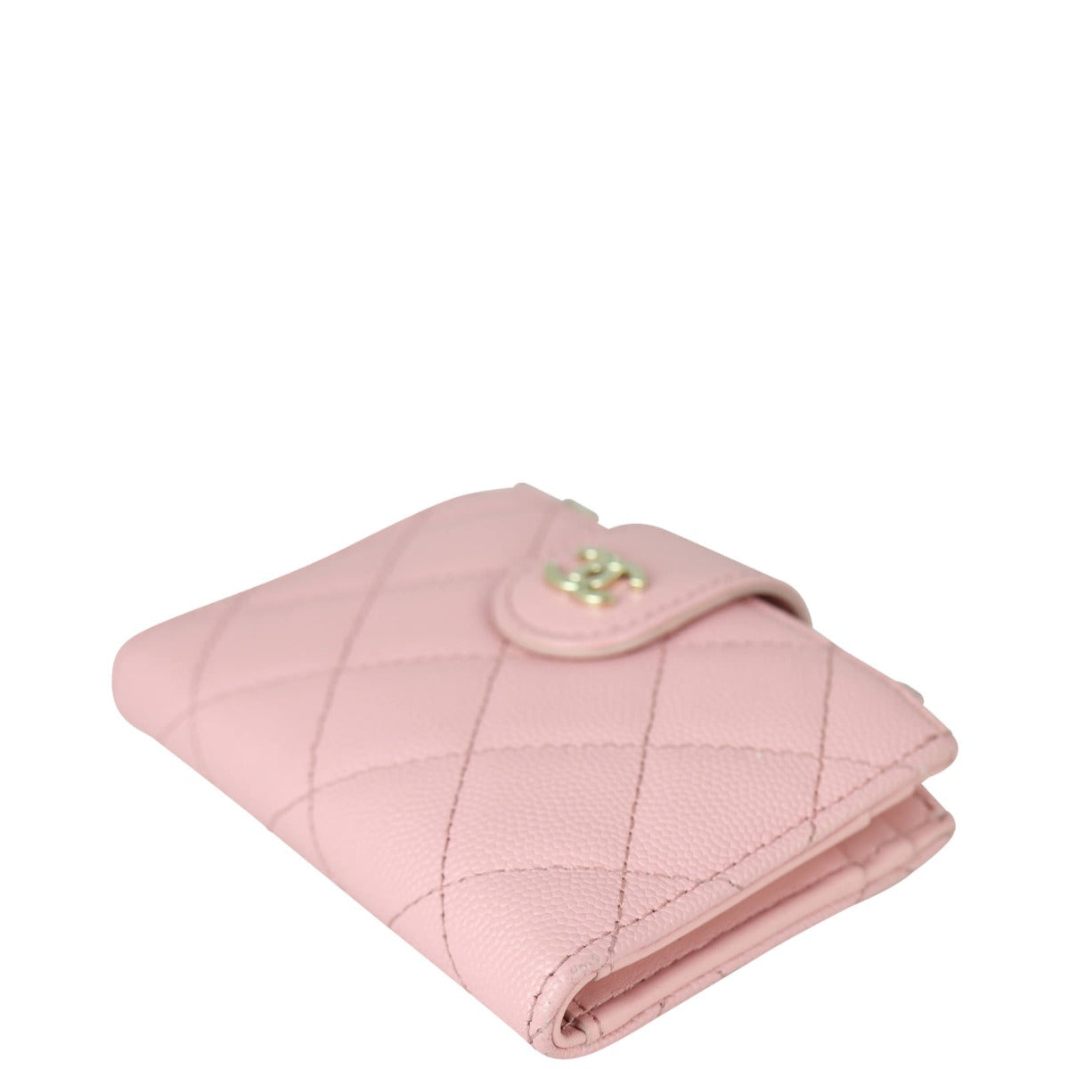 Chanel Double Zip Mini French Wallet