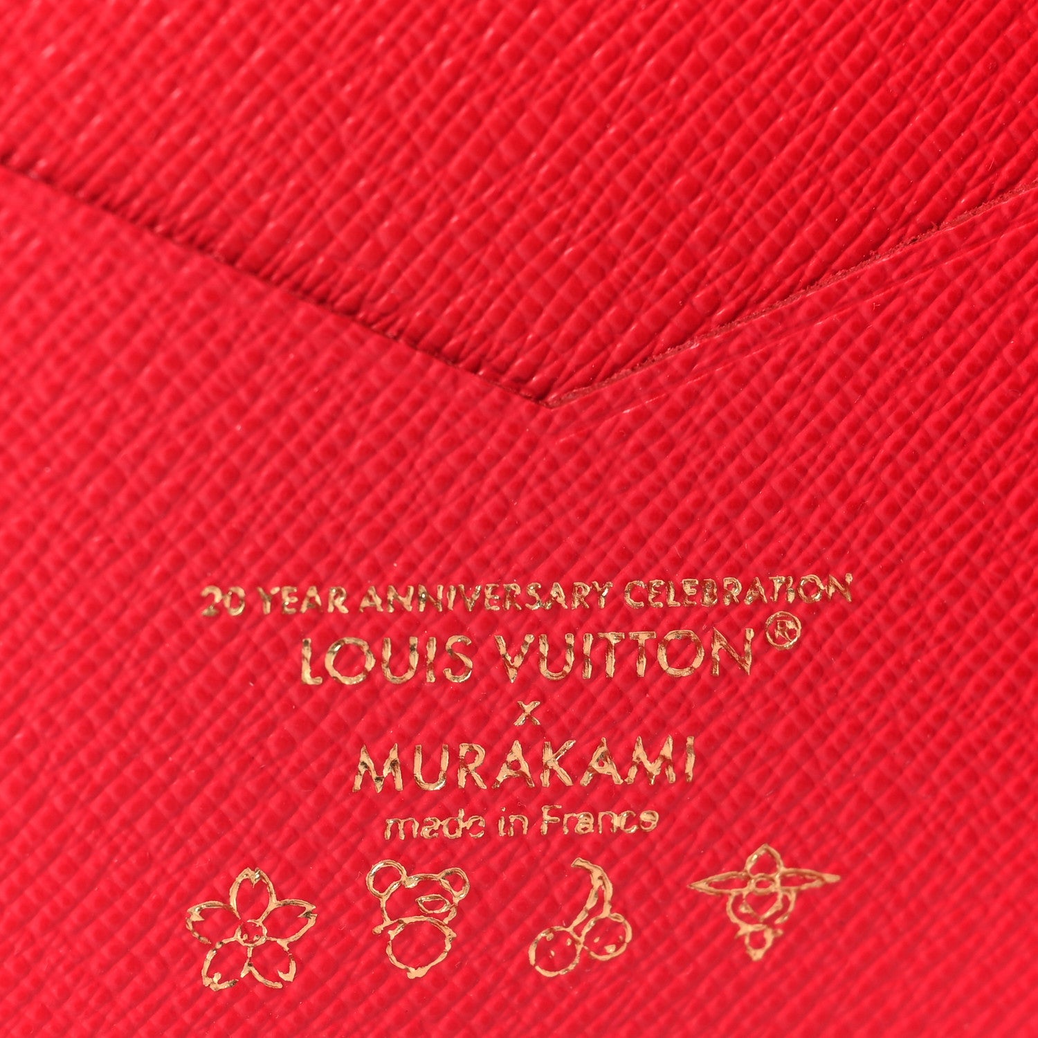 LV X TM Monogram Cerises Passport Cover
