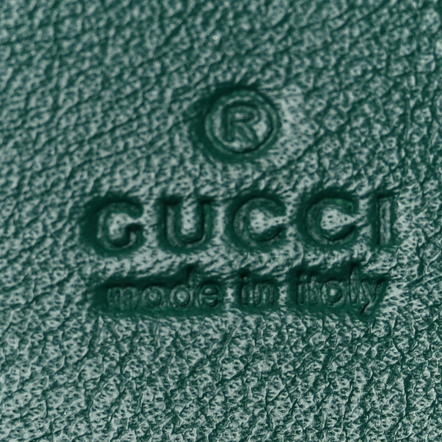 Snakeskin GG Marmont Card Case Green