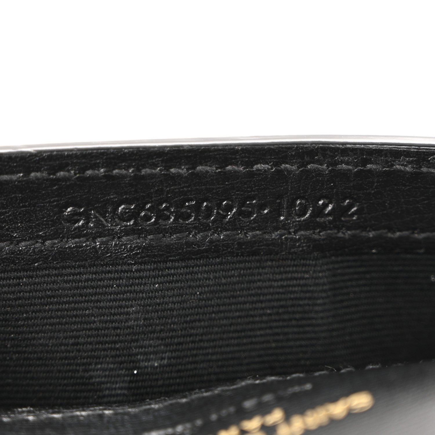 Smooth Calfskin Monogram Phone Holder Crossbody Black