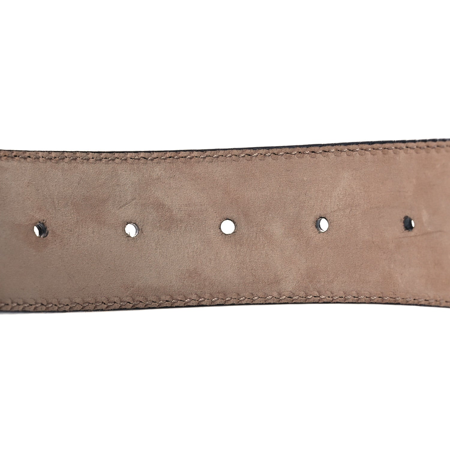 Guccissima Interlocking G Belt 90 36 Black
