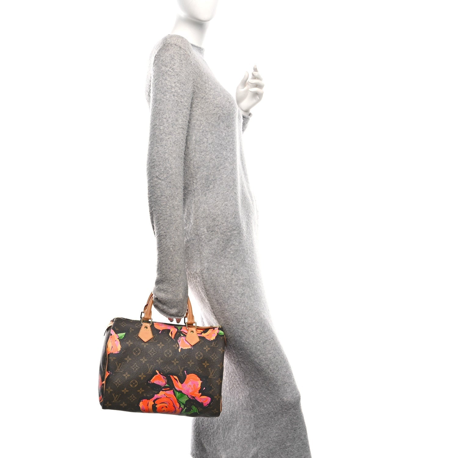 Monogram Roses Speedy 30