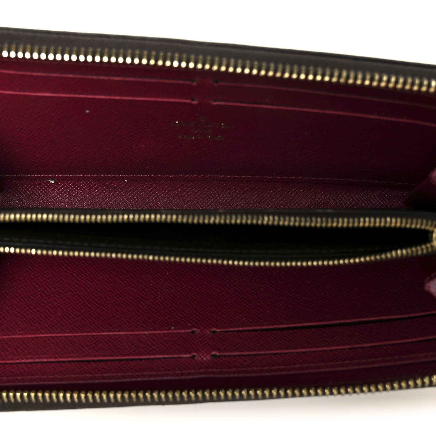 Monogram Clemence Wallet Fuchsia