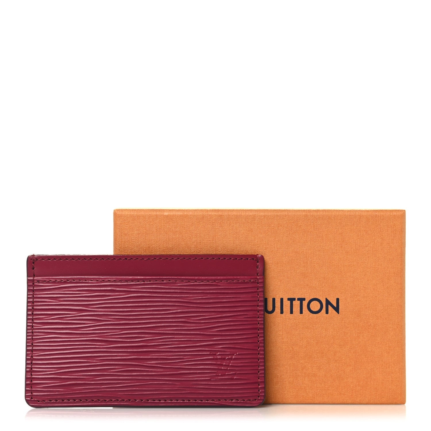 Epi Card Holder Fuchsia