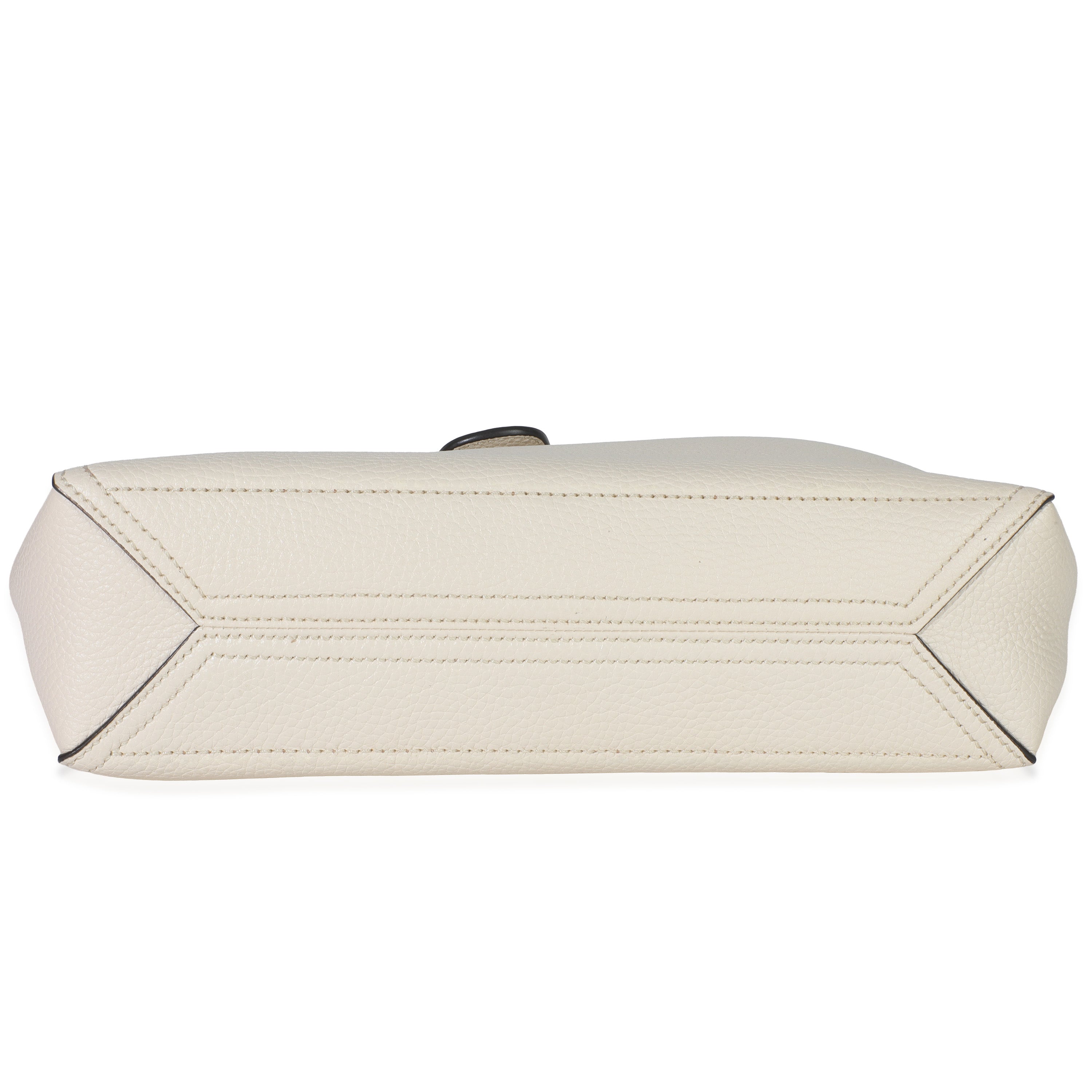 White Calfskin GG Marmont Tote