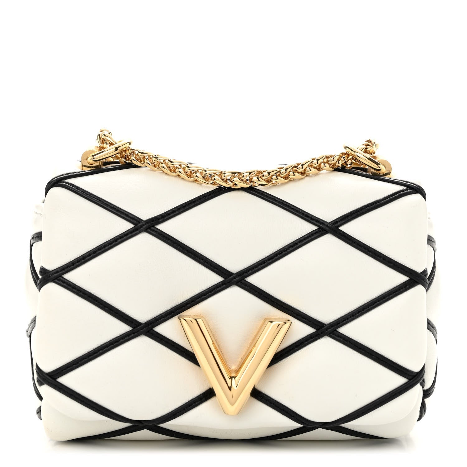 Lambskin Malletage Pico GO-14 White Black