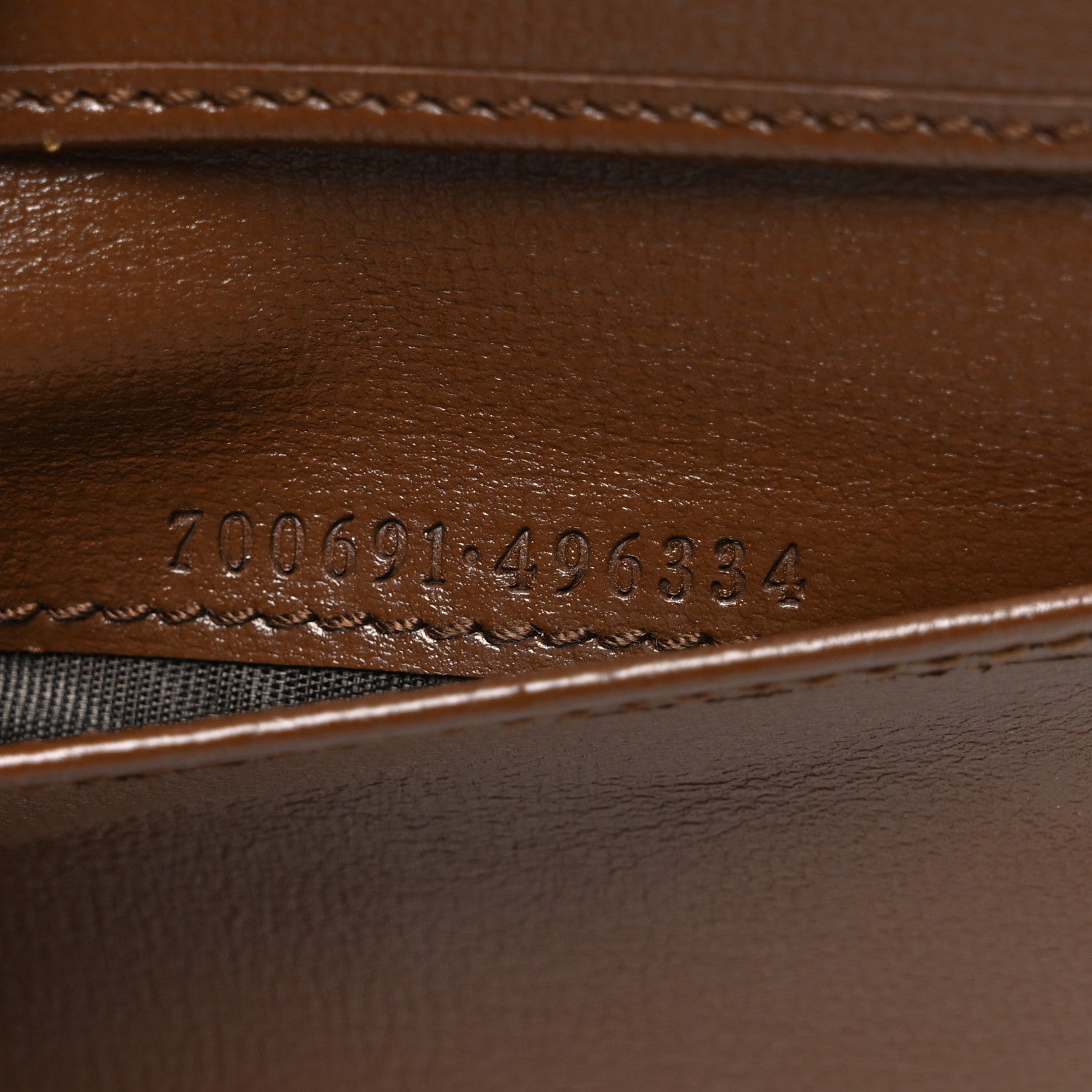 GG Supreme Monogram Azalea Calfskin Retro Interlocking G Compact Wallet Beige Ebony Brown Sugar