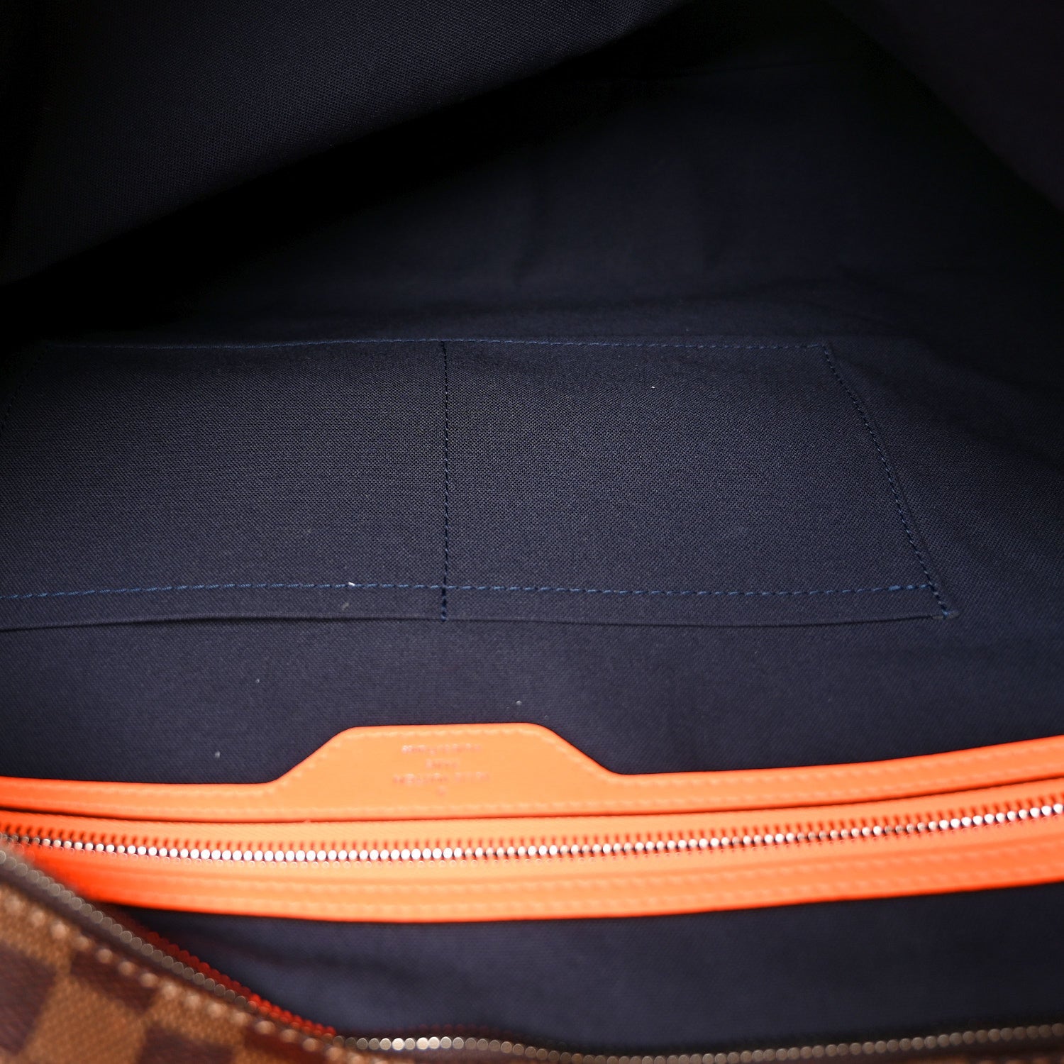 Damier Ebene Cabas Orange