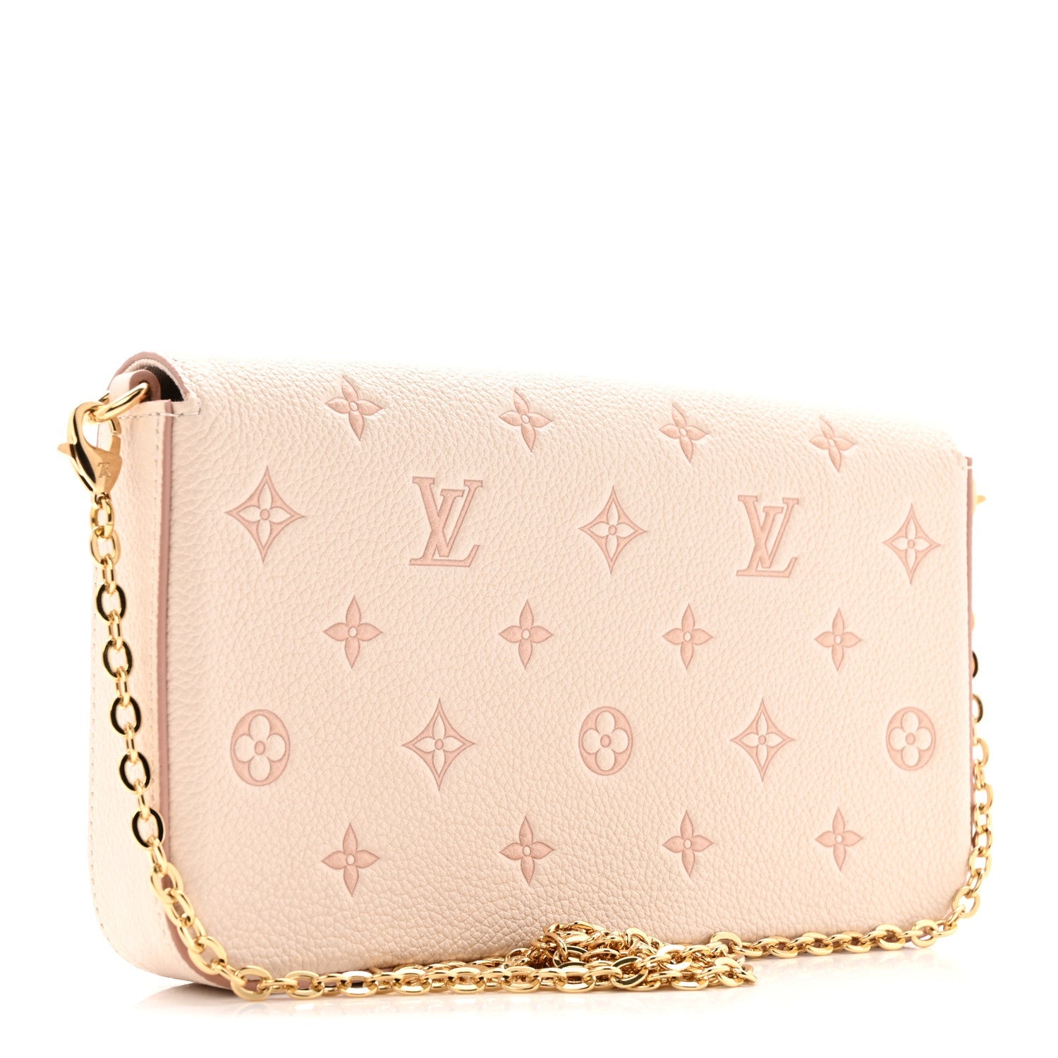 Empreinte Monogram Felicie Pochette Chain Wallet Eden