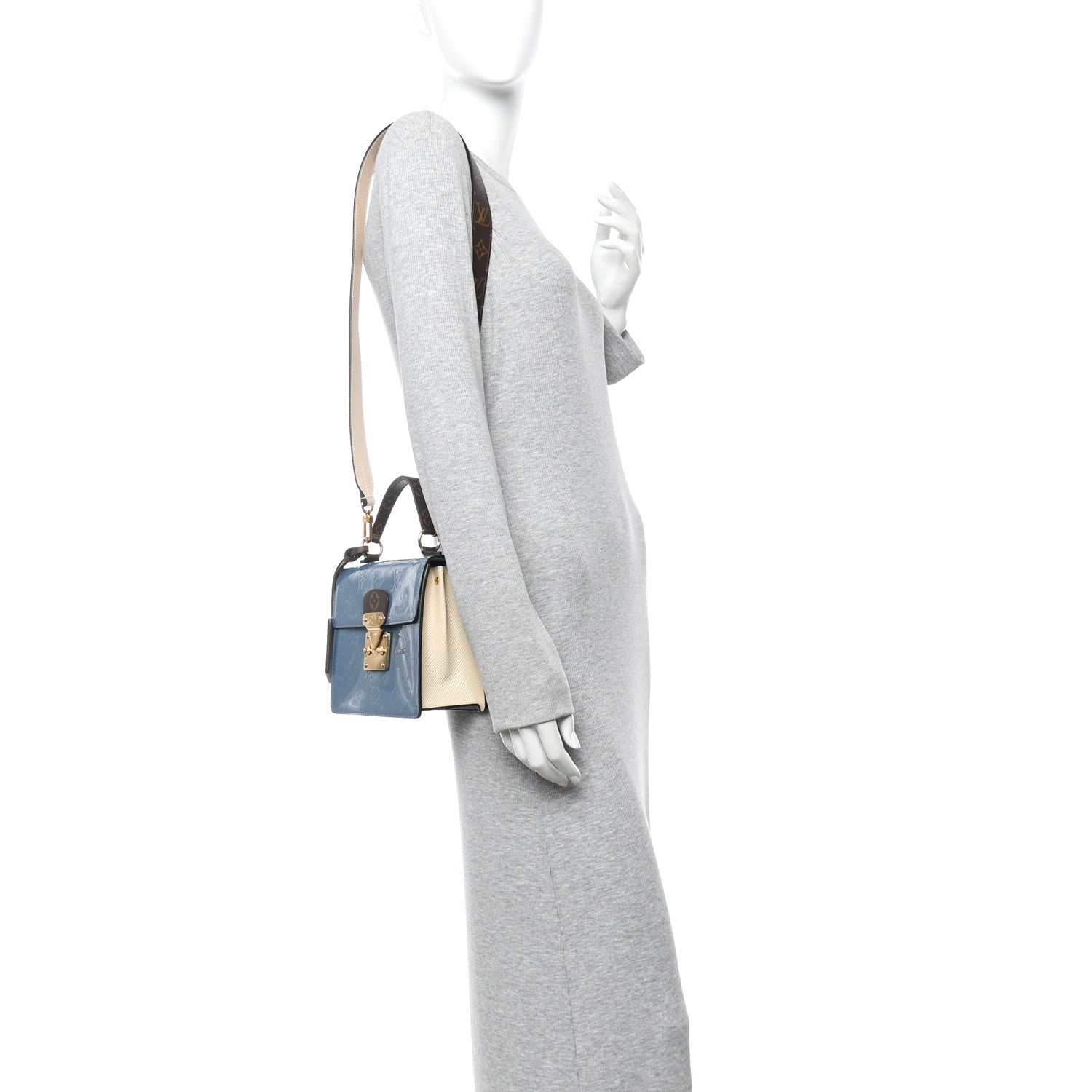 Vernis Epi Monogram Spring Street Light Blue