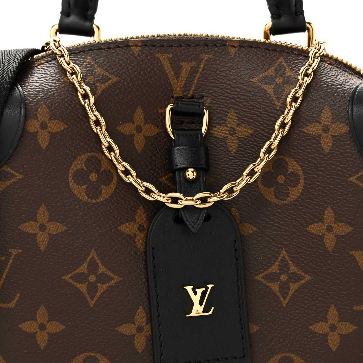 Monogram Petite Malle Souple Black