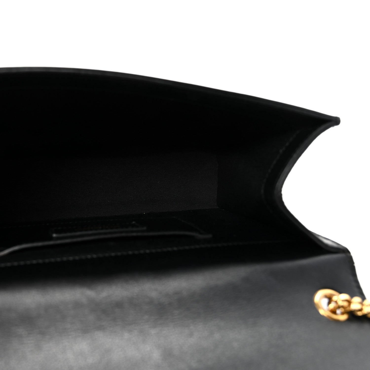 Lambskin Medium Cloud Star Monogram Kate Satchel Black