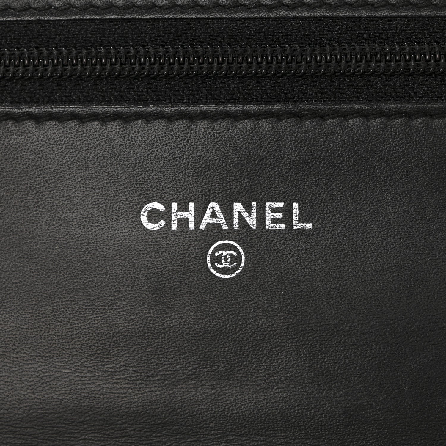 Velvet Quilted Boy Wallet On Chain WOC Black