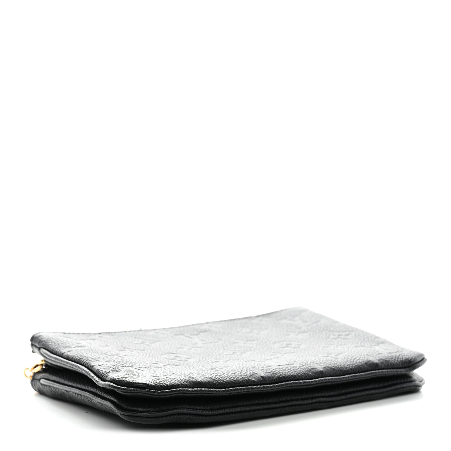 Empreinte Double Zip Pochette Black