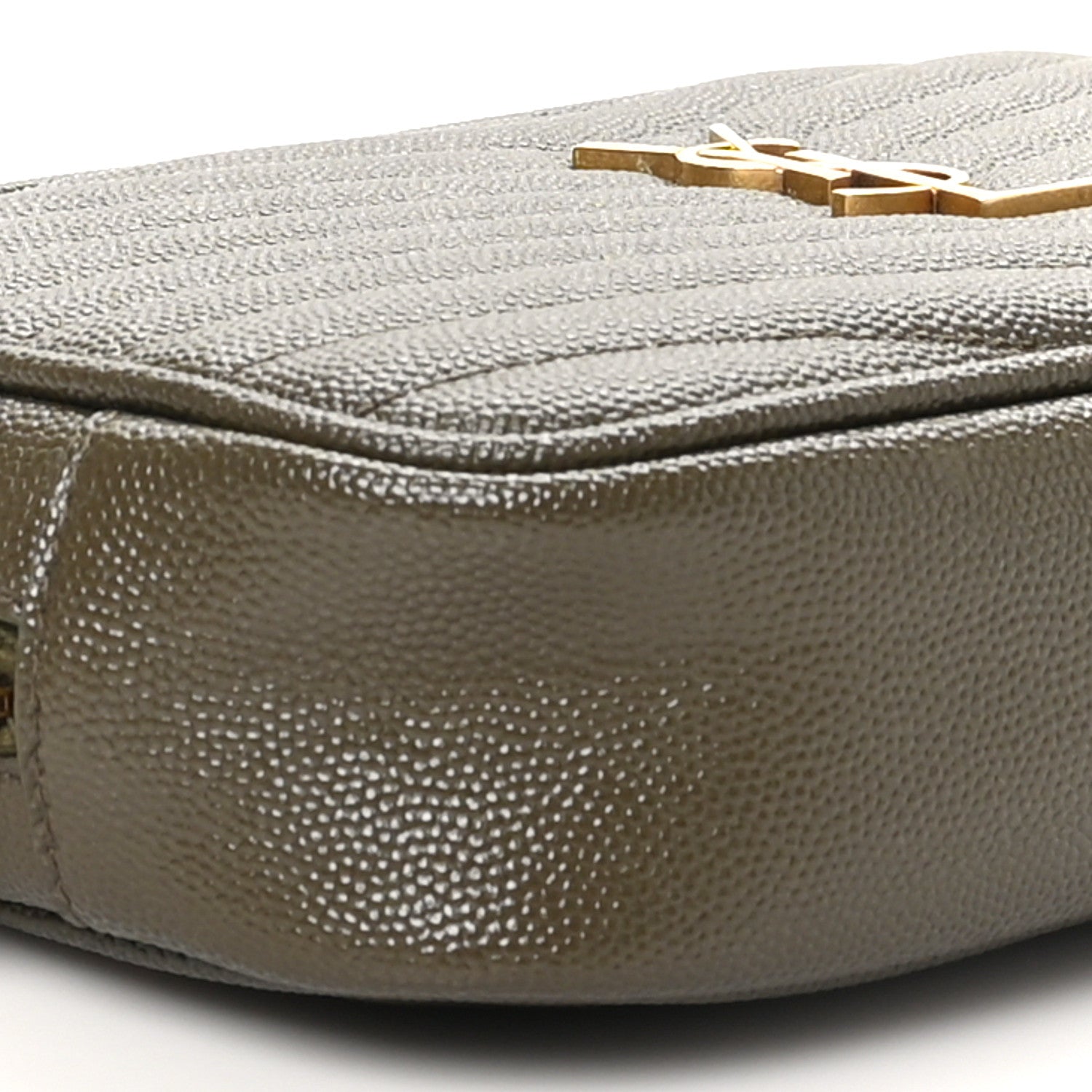 Grain De Poudre Matelasse Monogram Mini Lou Camera Bag Seaweed