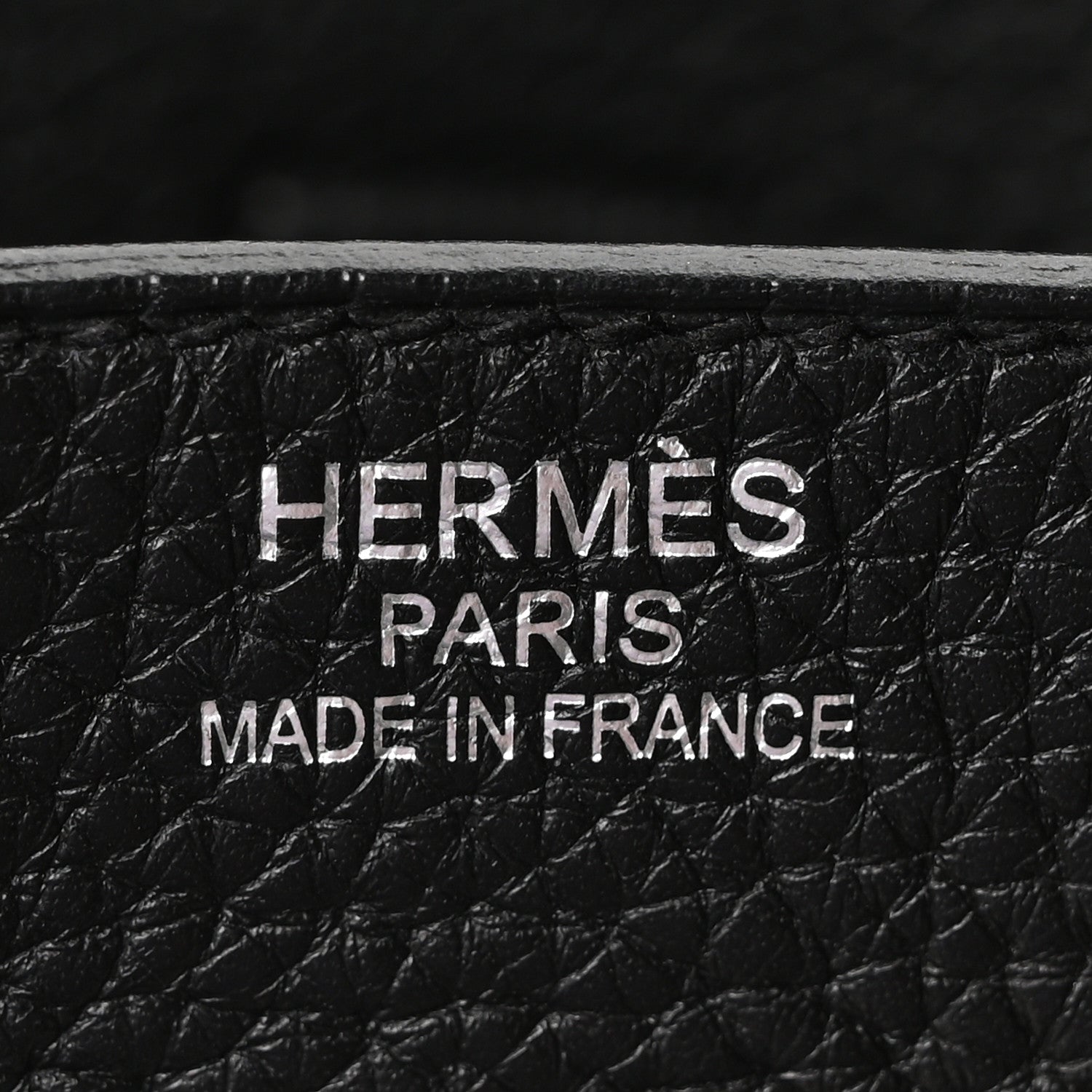 Taurillon Clemence Birkin 35 Black