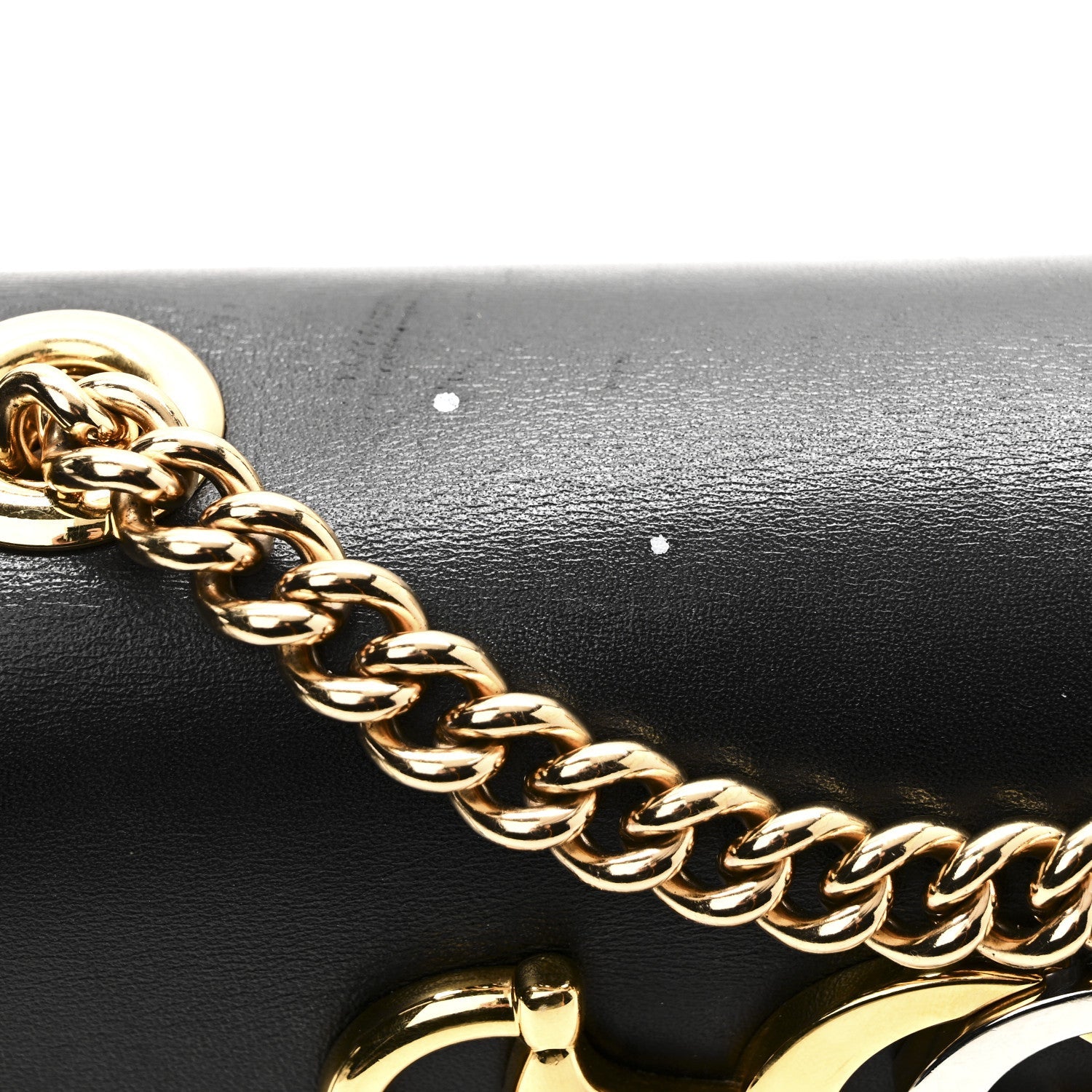 Vitello Palmellato Lux Crystal Medium Rajah Shoulder Bag Black